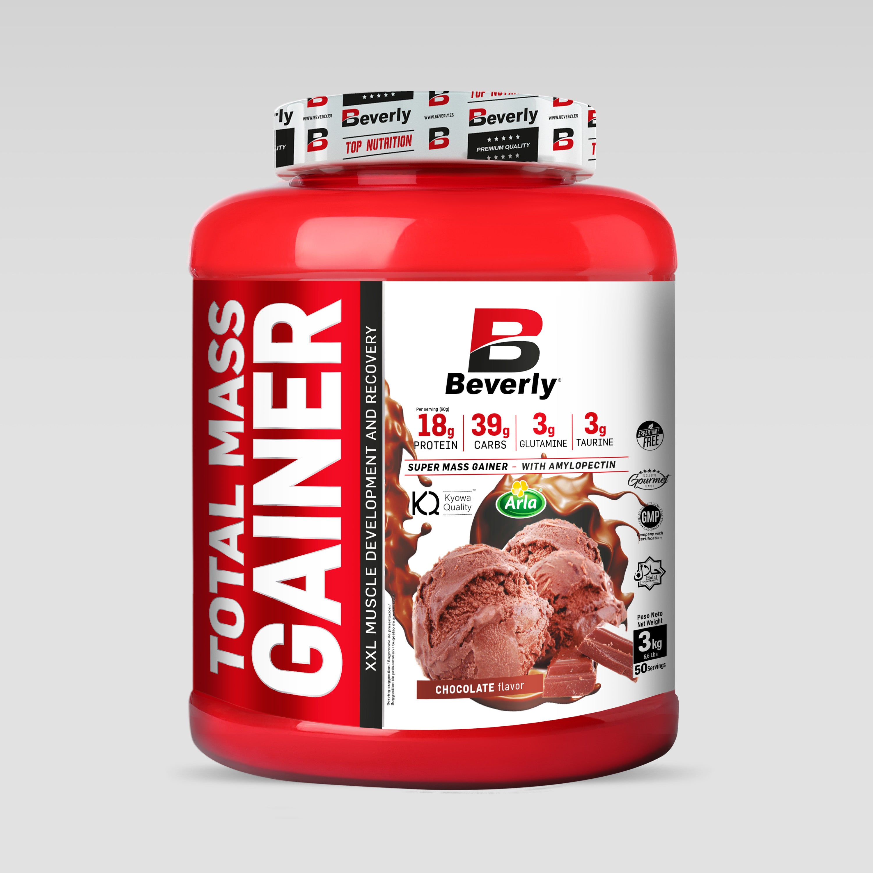 Gain de poids Total Mass - 3 kg