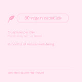 Ashwagandha For Her KSM-66 + Magnesio, L-Teanina & Rhodiola - 60 Caps