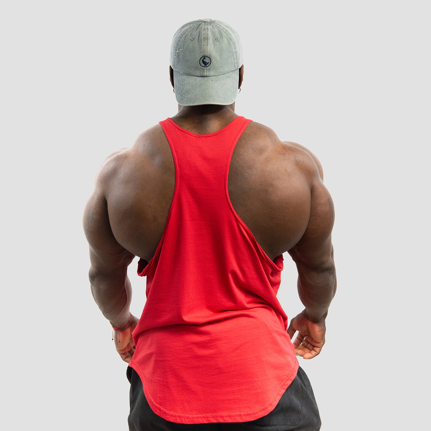 Débardeur basique avec logo BEVERLY - Rouge