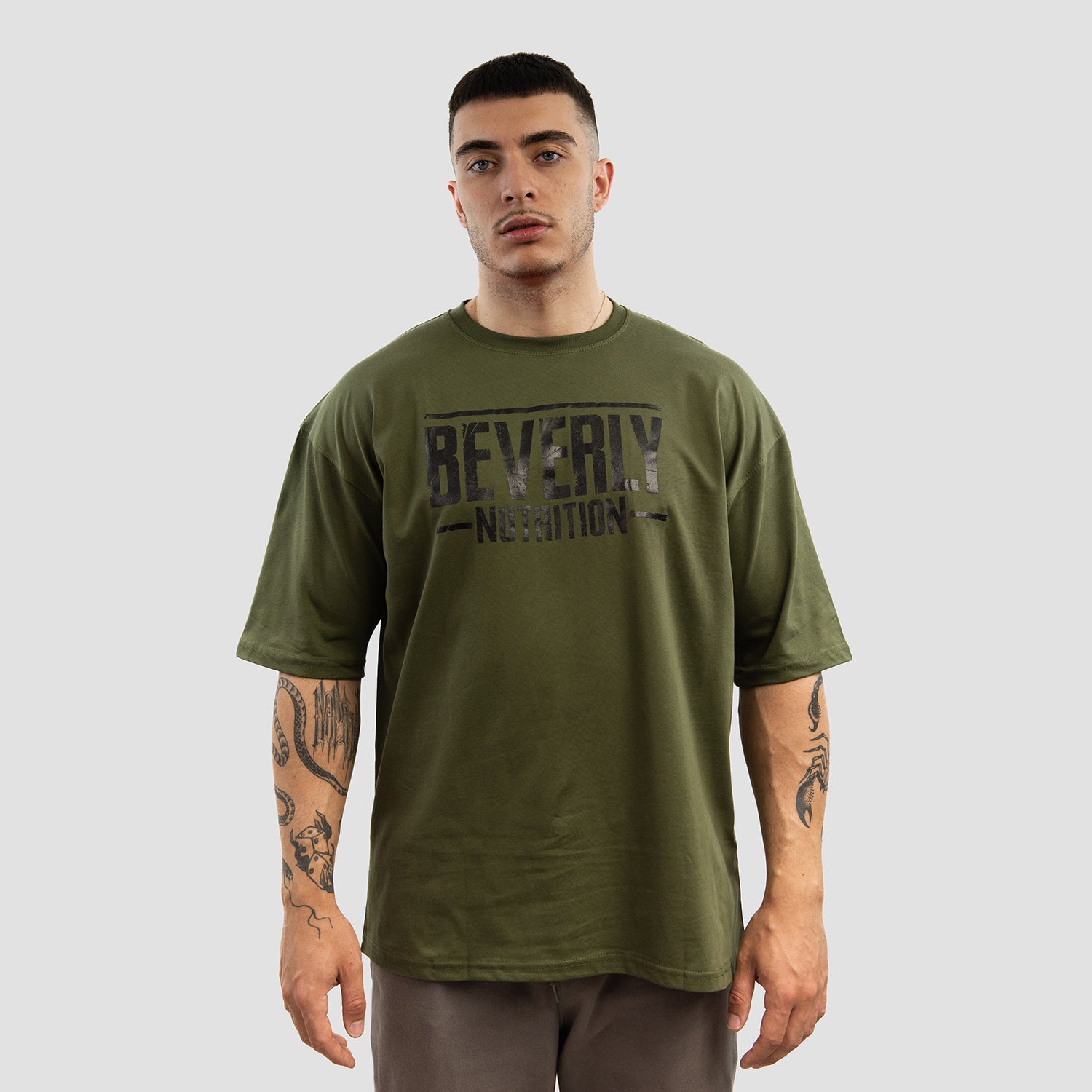 T-shirt BEVERLY - Battez votre meilleur - Vert camouflage