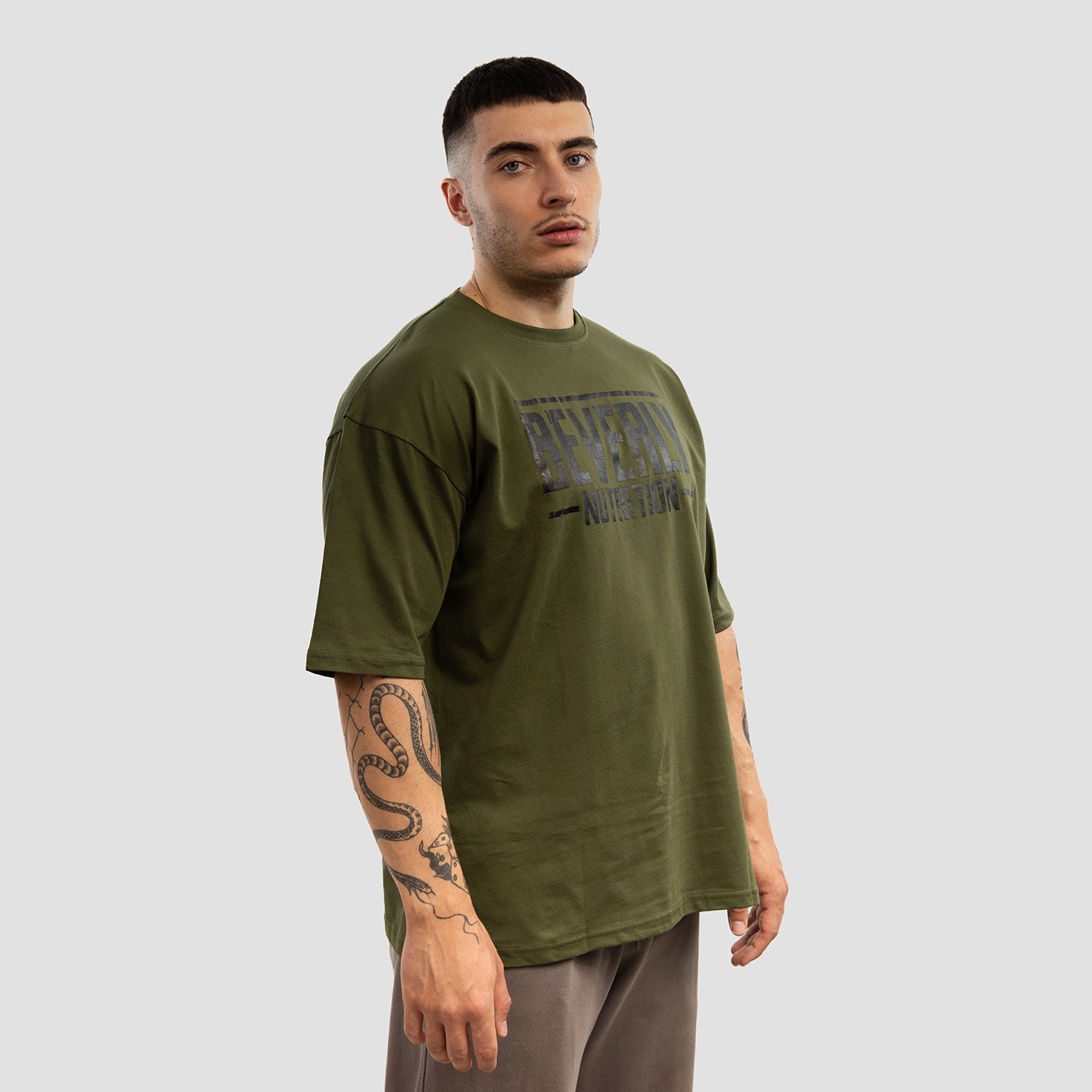 T-shirt BEVERLY - Battez votre meilleur - Vert camouflage