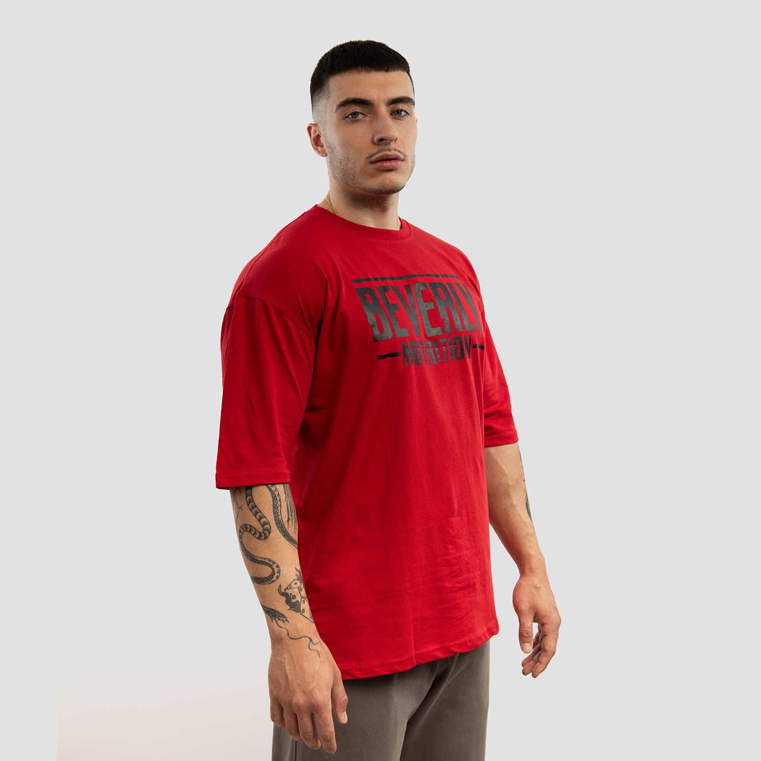 T-shirt BEVERLY - Battez votre meilleur niveau - Rouge
