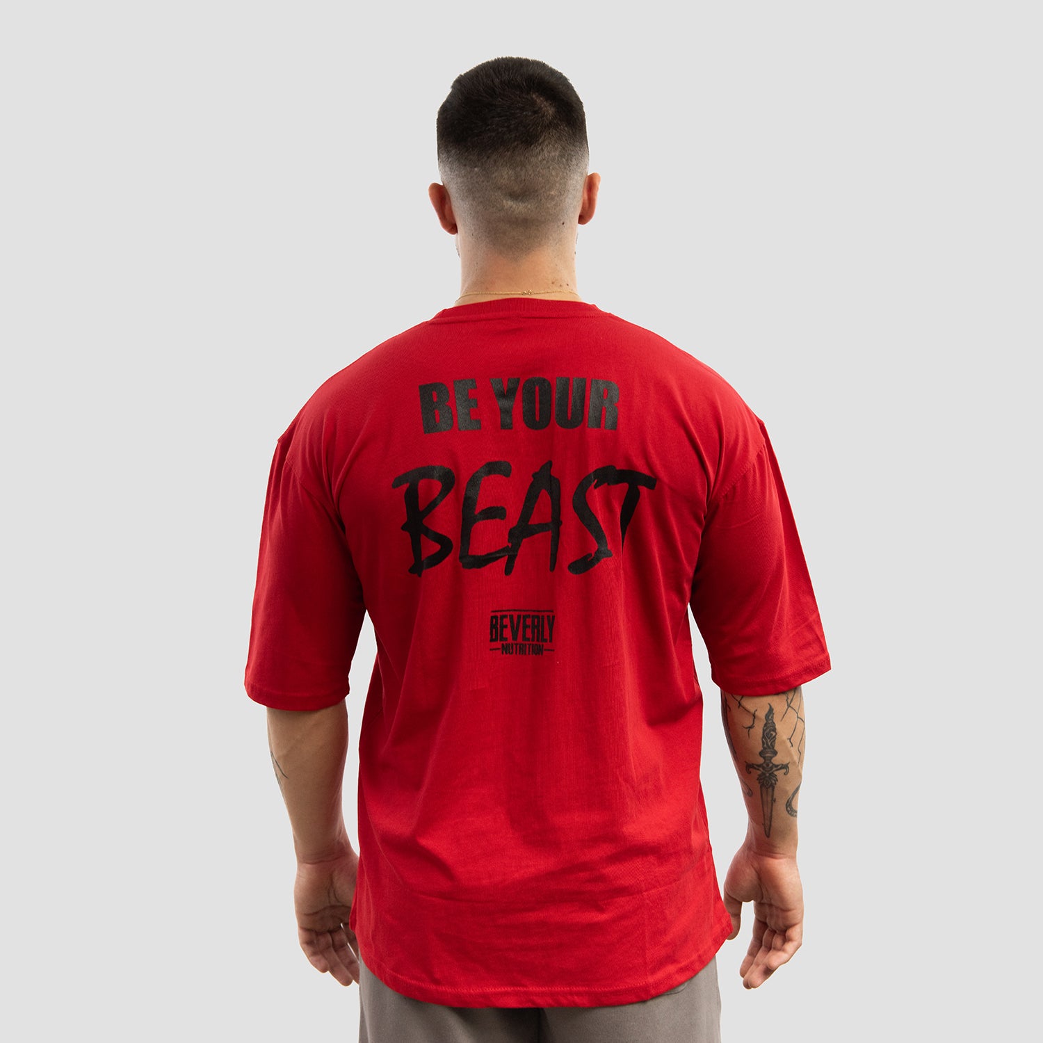 T-shirt BEVERLY - Battez votre meilleur niveau - Rouge