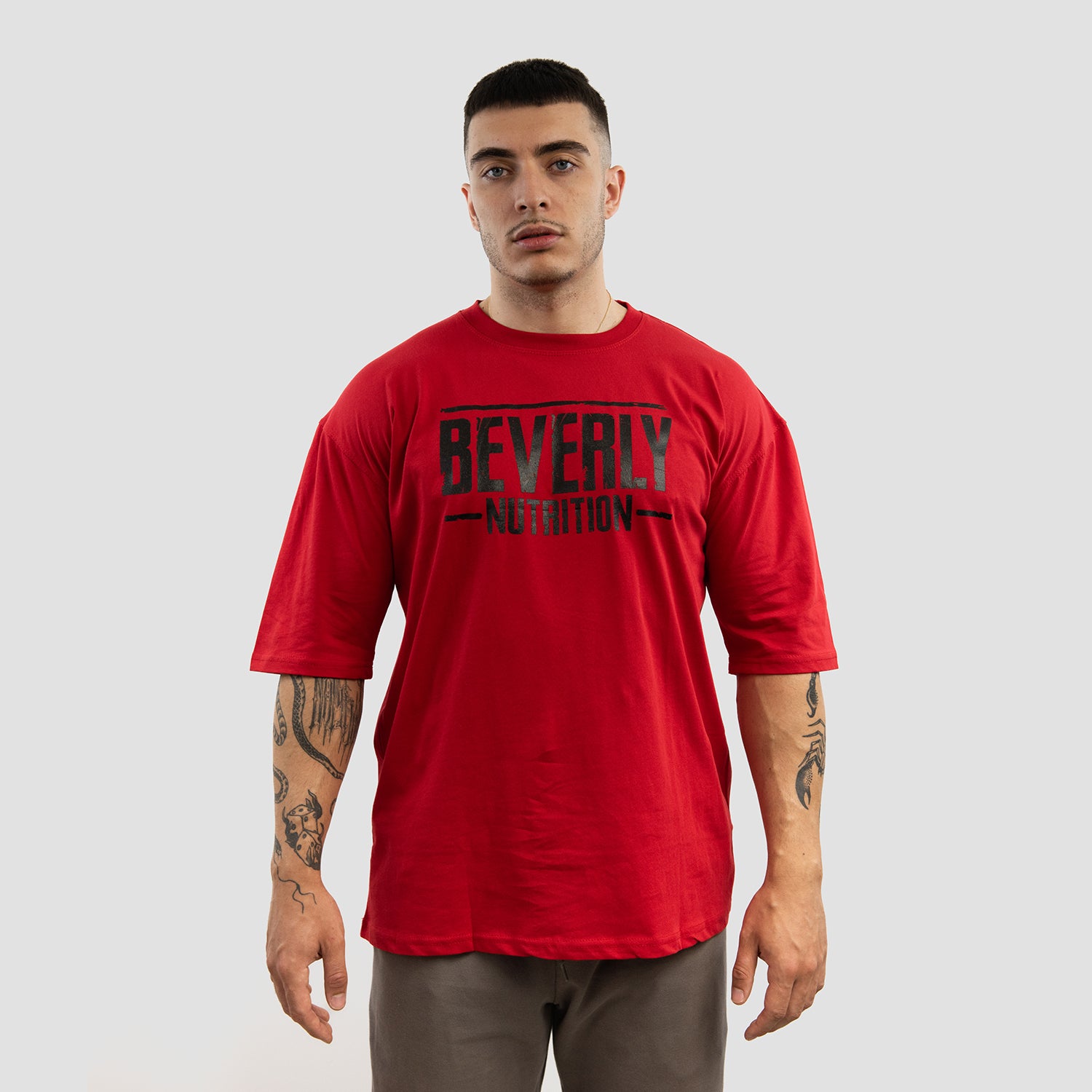 T-shirt BEVERLY - Battez votre meilleur niveau - Rouge