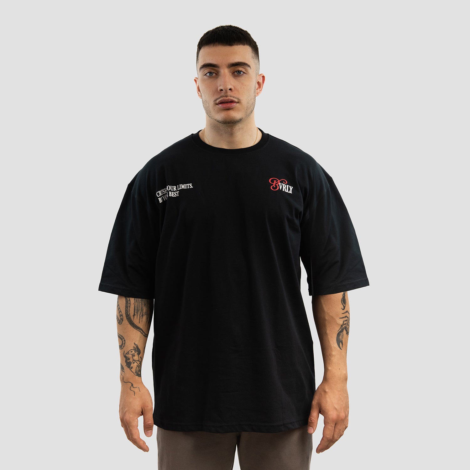 T-shirt BEVERLY - Dépassez vos limites - Noir