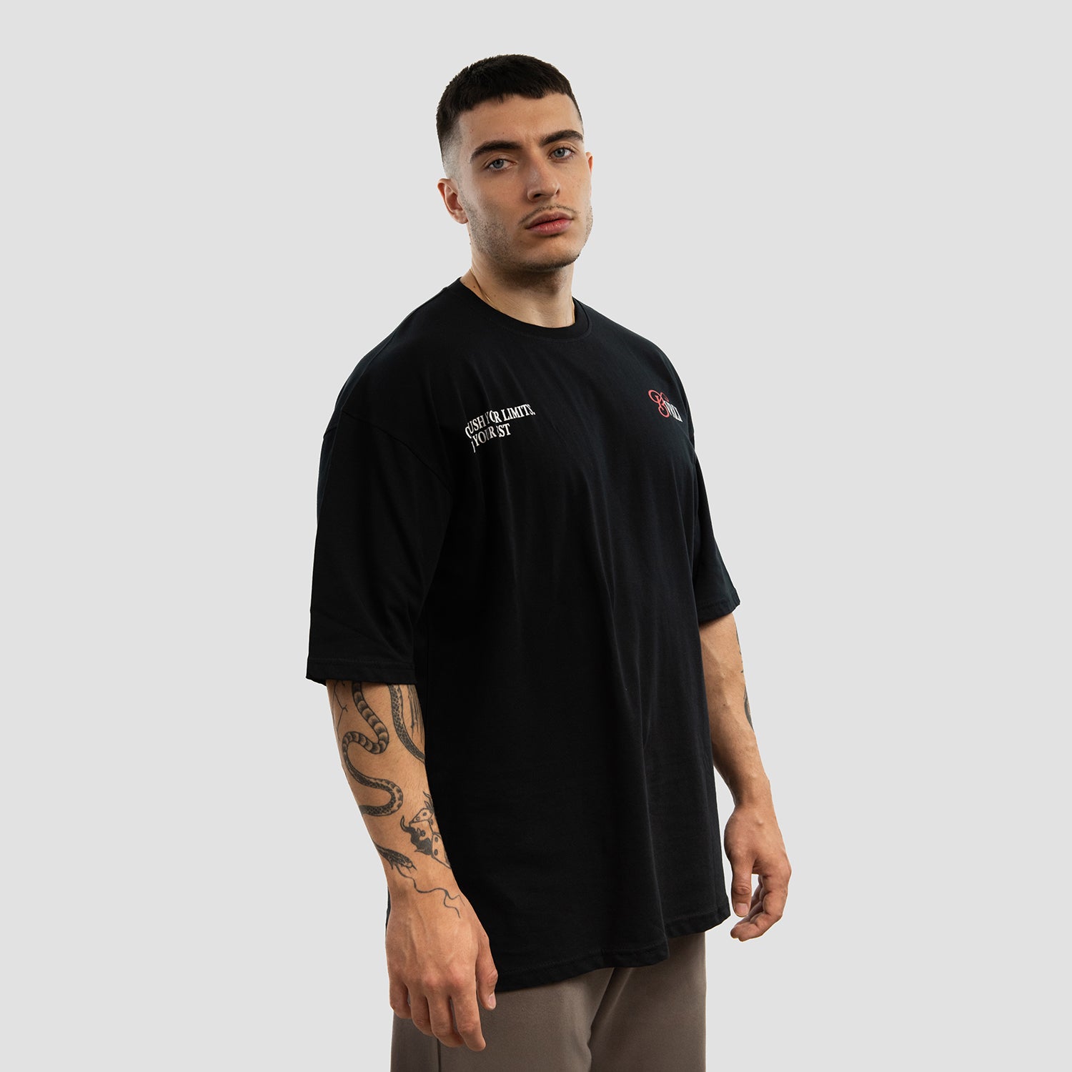 T-shirt BEVERLY - Dépassez vos limites - Noir