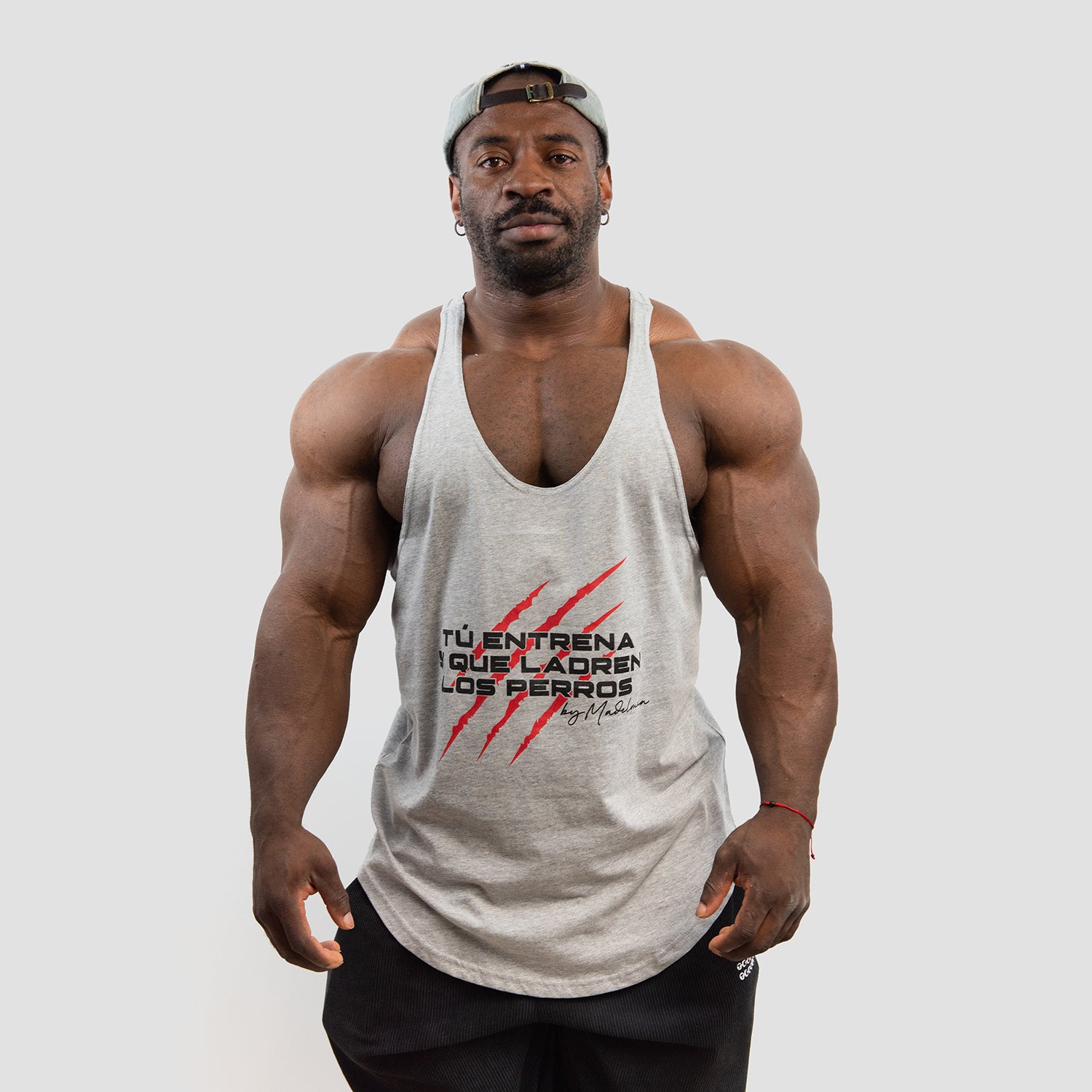 Débardeur BEVERLY X MADELMAN - Vous entraînez, laissez les chiens aboyer - Gris