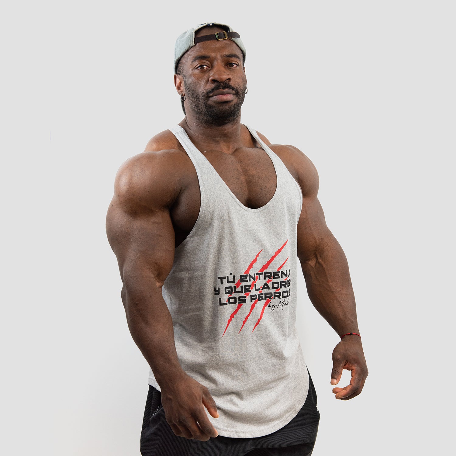 Débardeur BEVERLY X MADELMAN - Vous entraînez, laissez les chiens aboyer - Gris