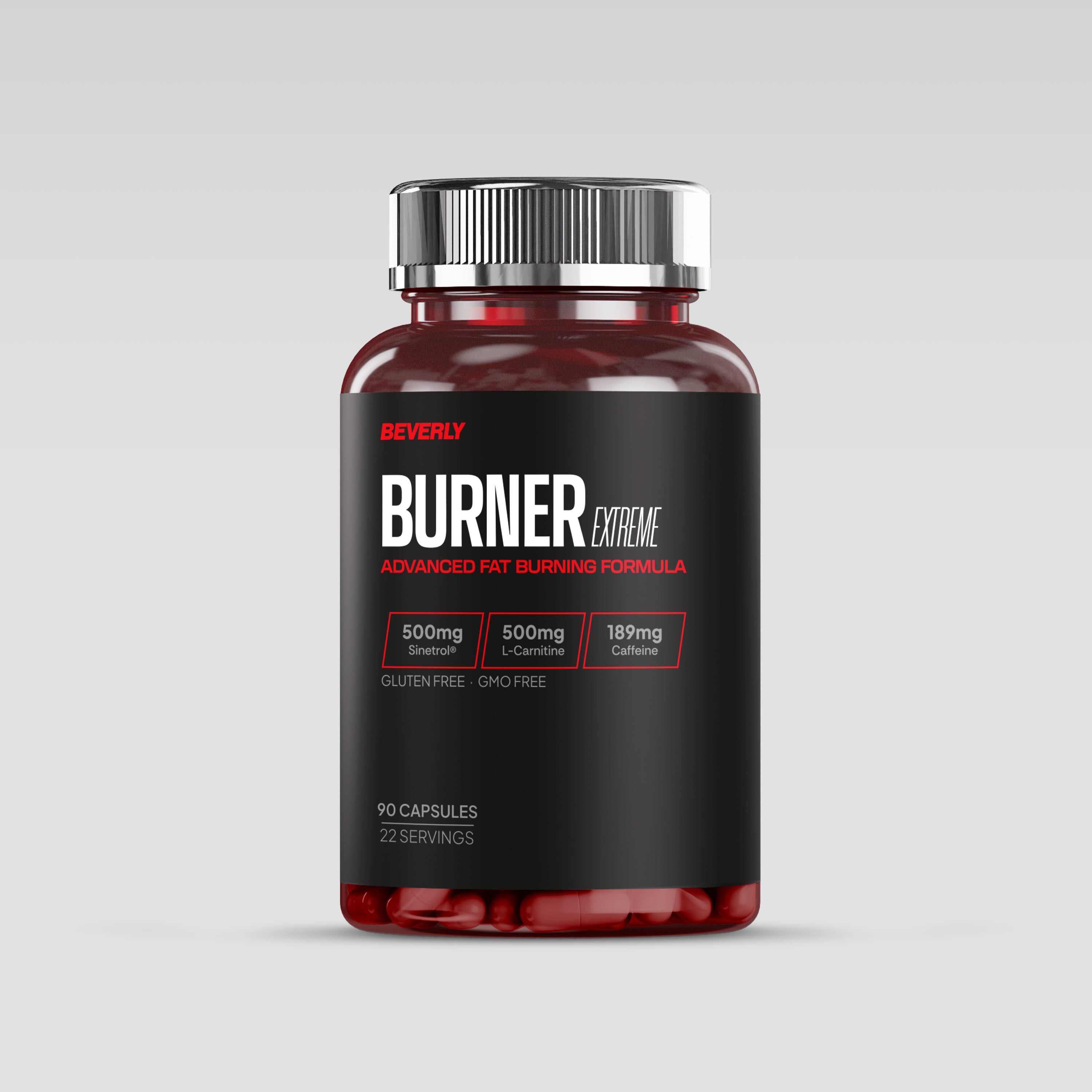 Burner Extreme - Quemador de grasa - 90 Caps - 22 Servicios