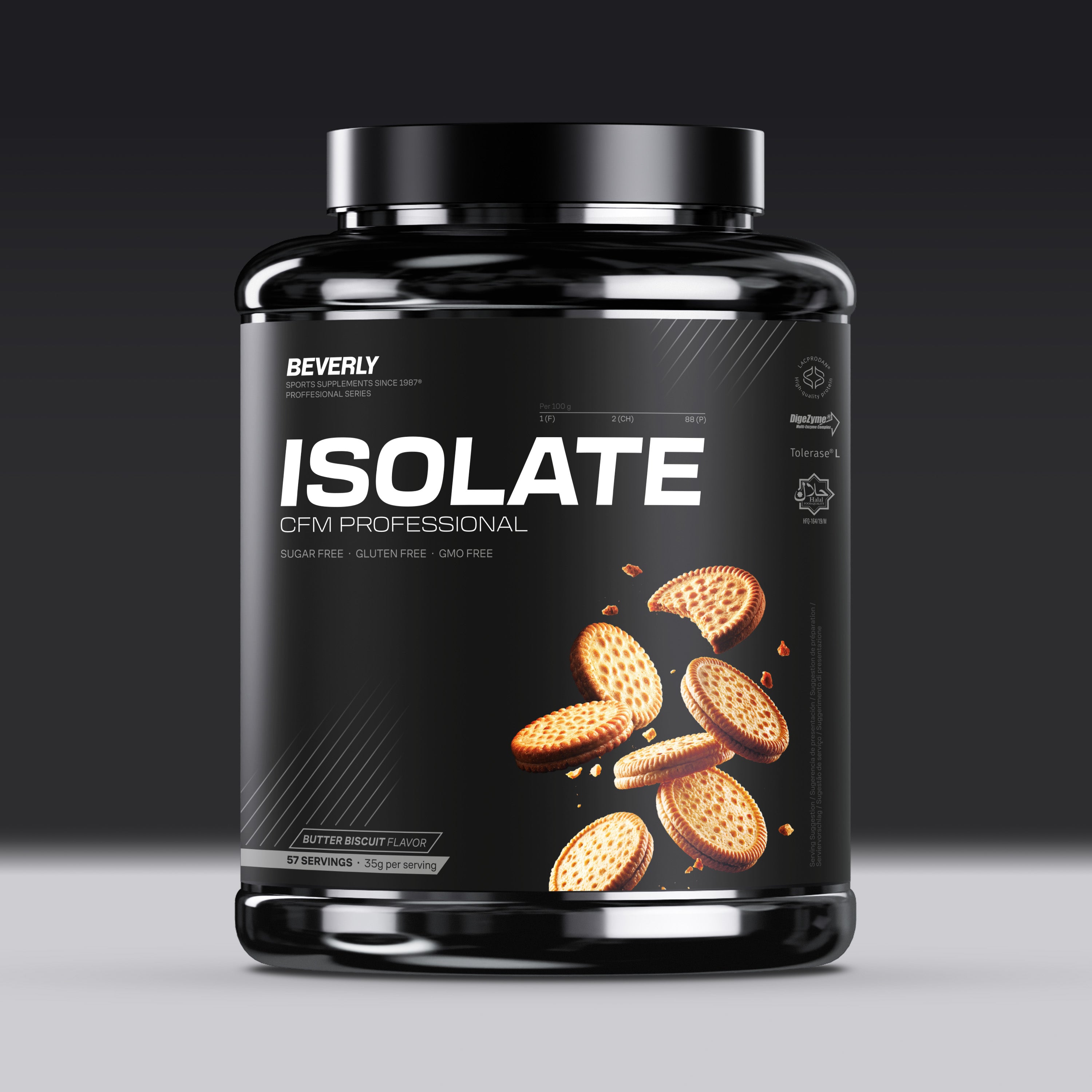 Isolate CFM Professional - 2 Kg - Biscuit au beurre
