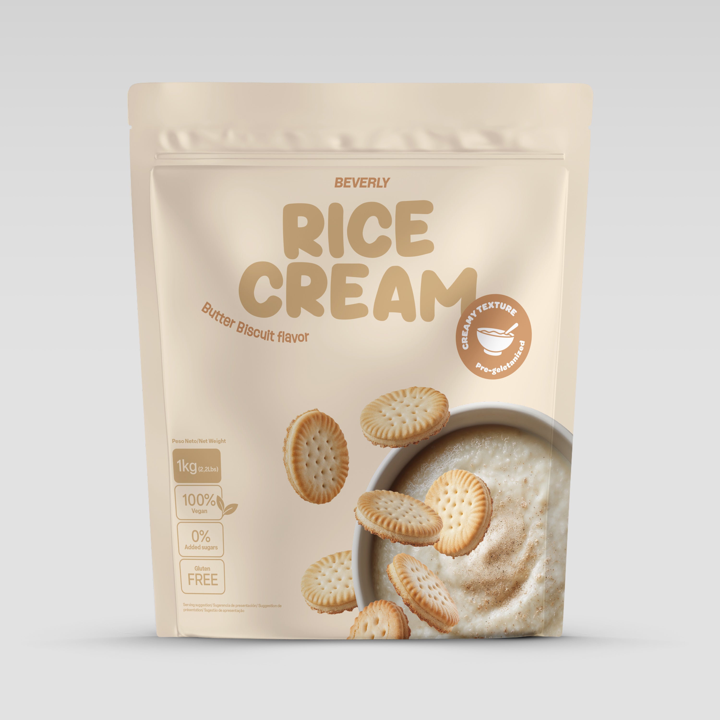 Rice cream - 1 Kg - Butter Biscuit