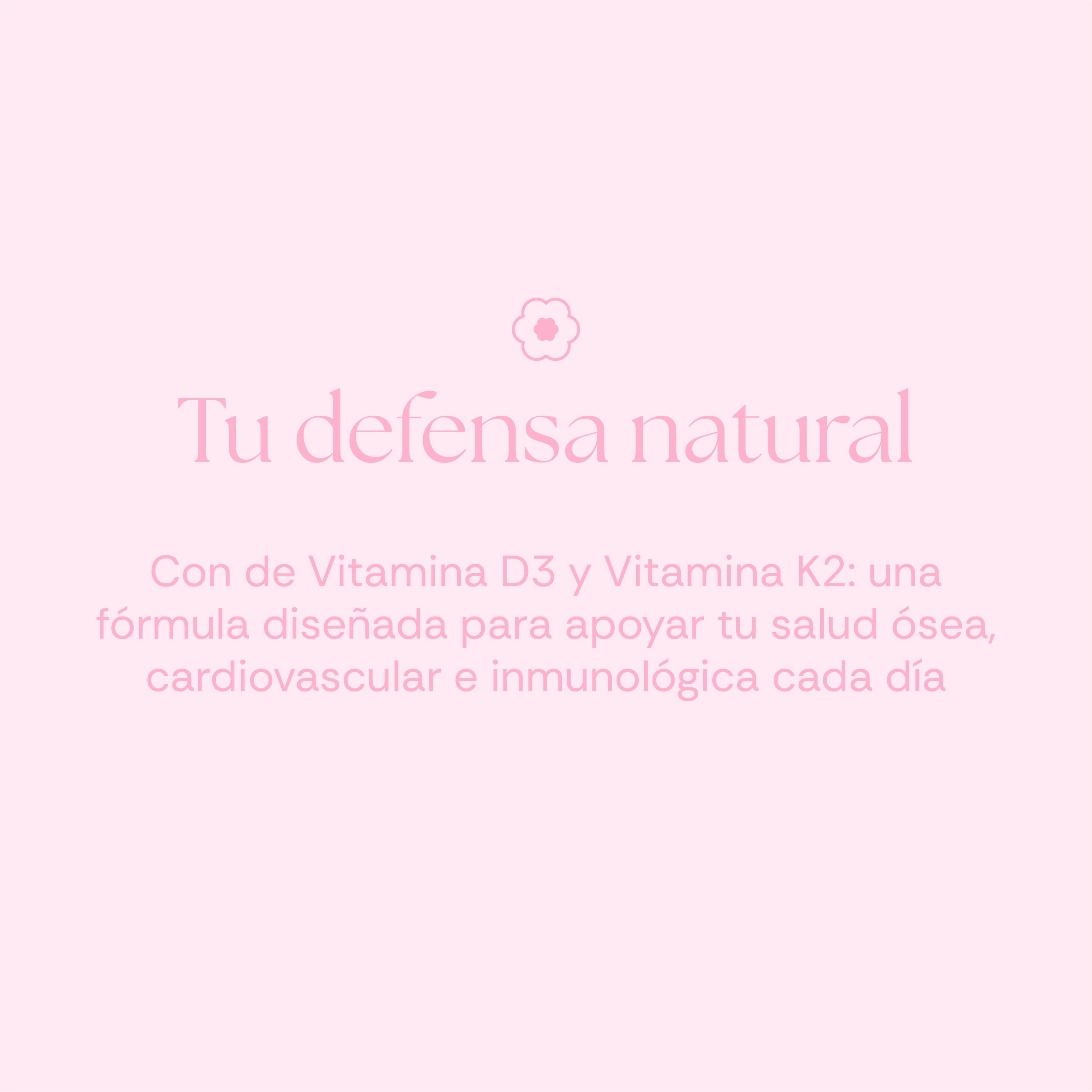 Vitamin D3 + K2 For Her - 60 Caps - 60 Servicios