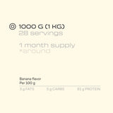 Hydro Protein - 1 Kg - Banana