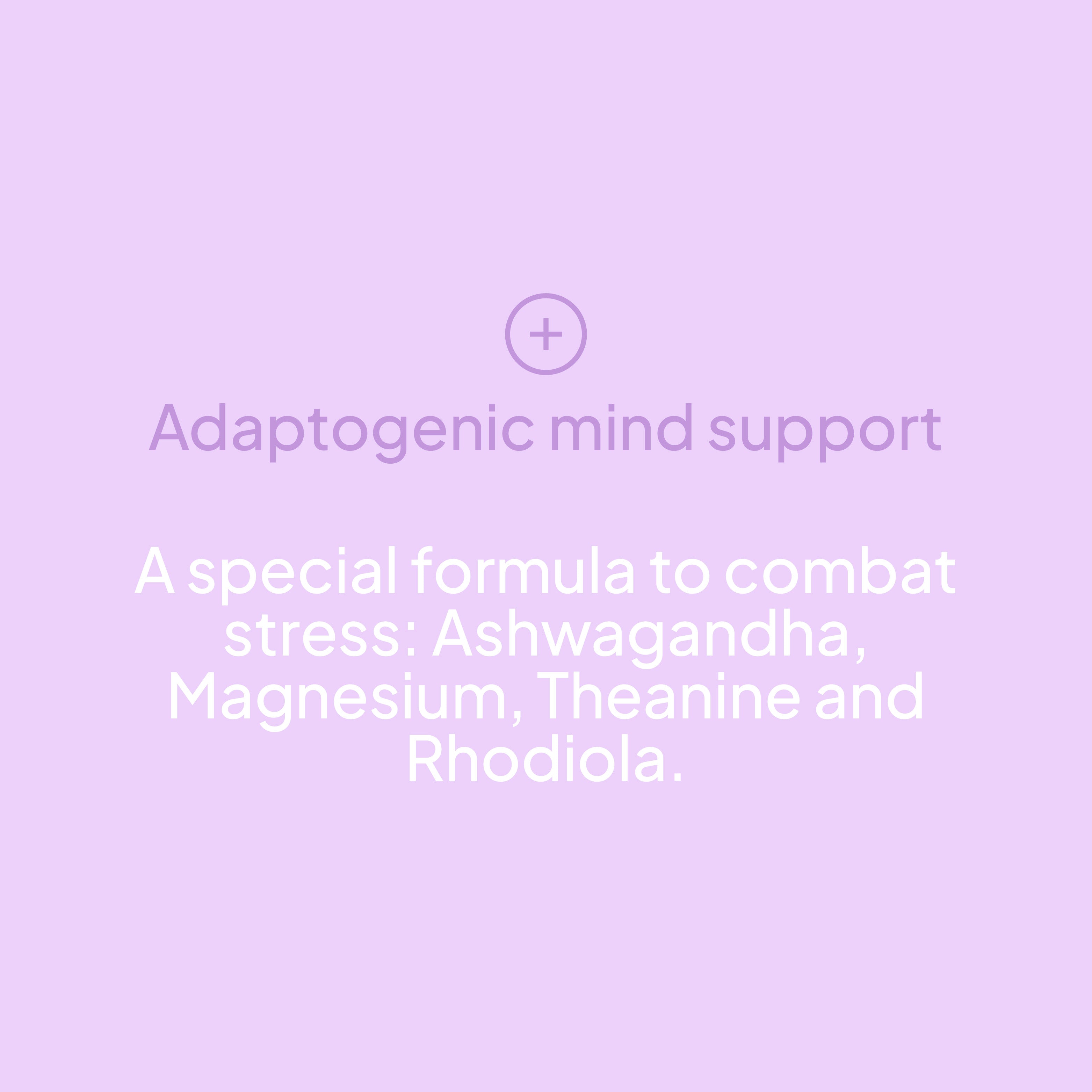 Ashwagandha KSM-66 + Magnesio, L-Teanina & Rhodiola - 60 Caps