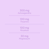 Ashwagandha KSM-66 + Magnesio, L-Teanina & Rhodiola - 60 Caps