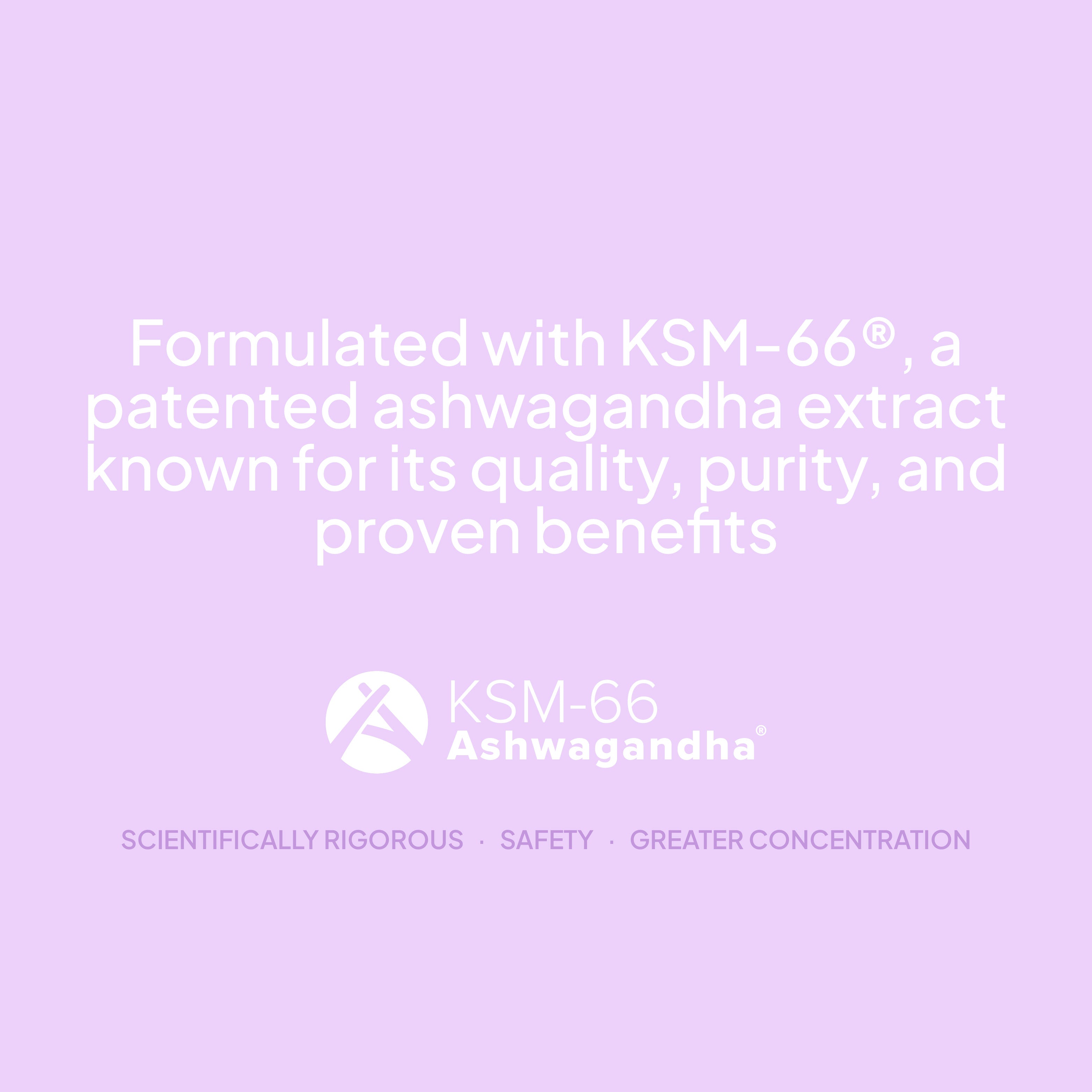 Ashwagandha KSM-66 + Magnesio, L-Teanina & Rhodiola - 60 Caps