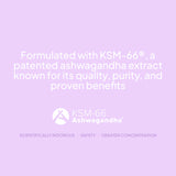 Ashwagandha KSM-66 + Magnesio, L-Teanina & Rhodiola - 60 Caps