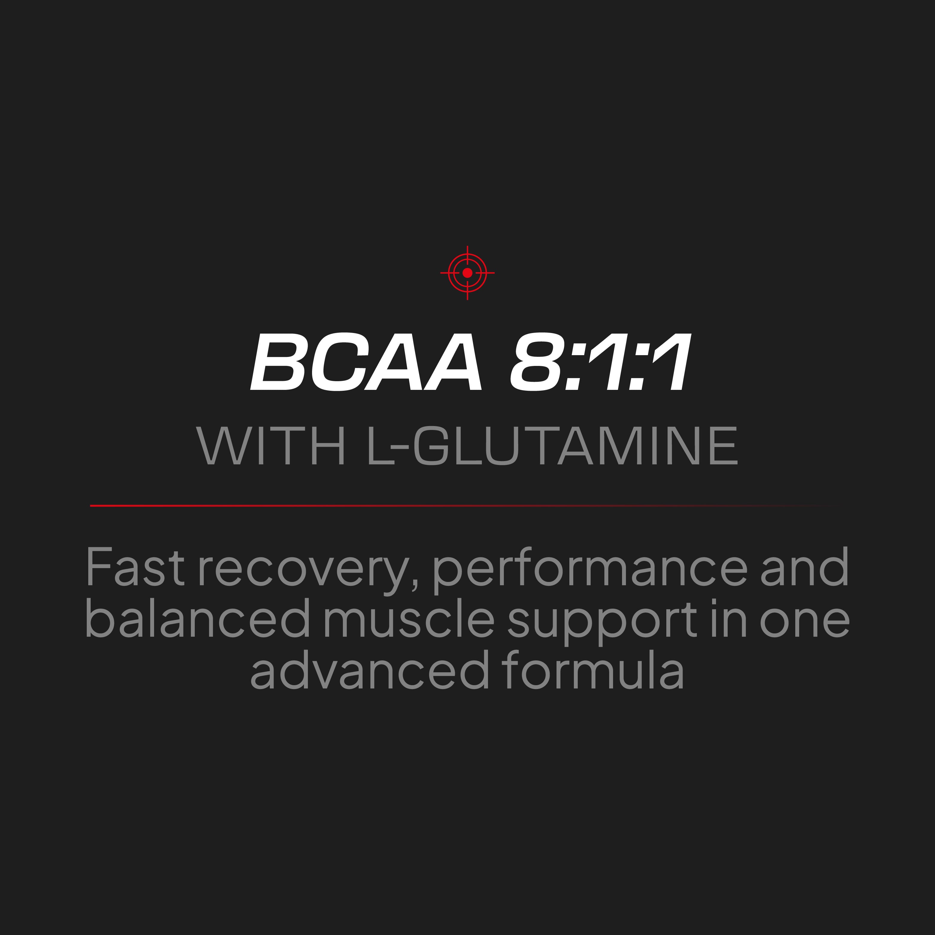 BCAA 8:1:1 + L-Glutamine - 300 g - Sucette Bleue