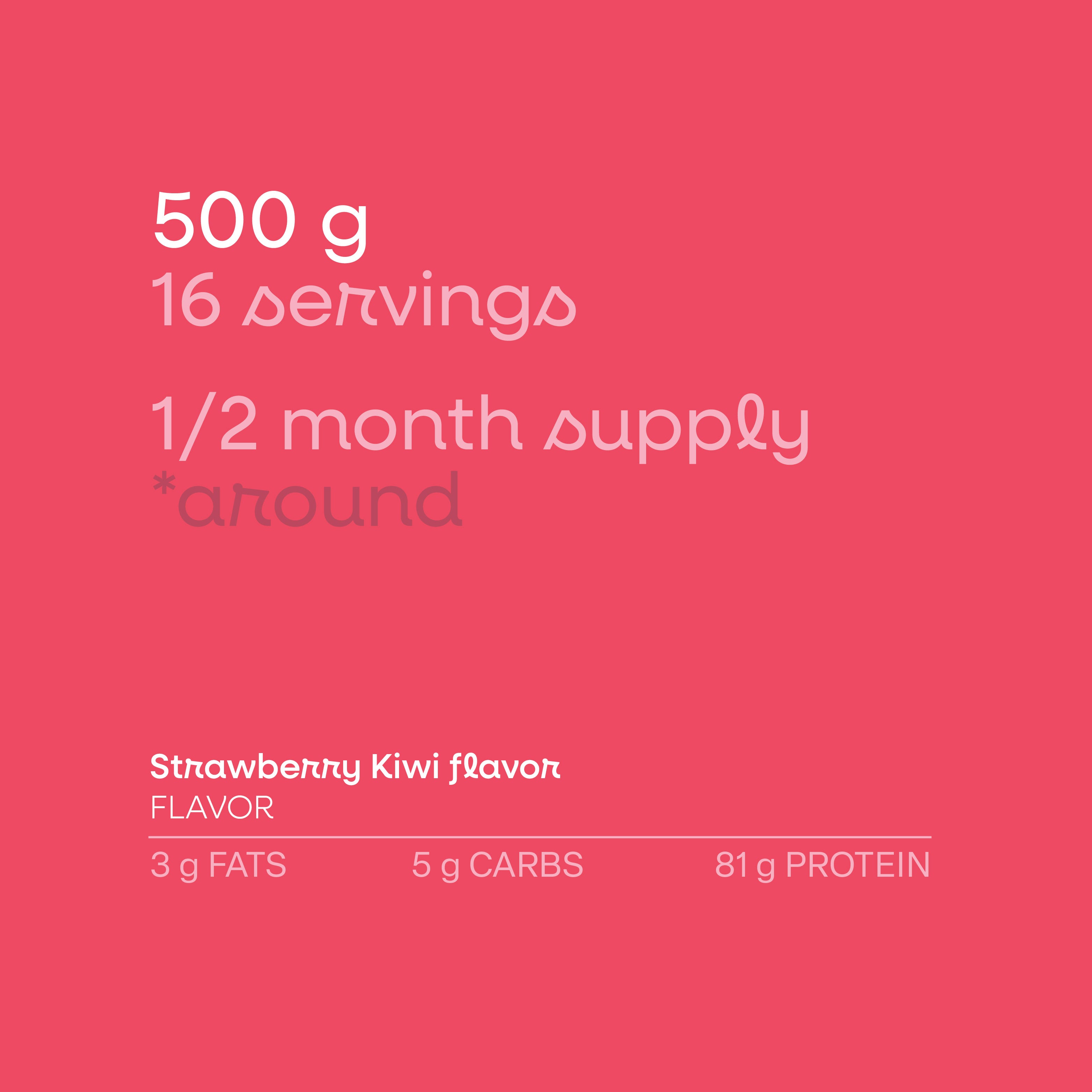 Clear Isolate Protein - 900 g - Strawberry Kiwi