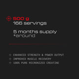 Créatine monohydrate - 300 g - Sans saveur