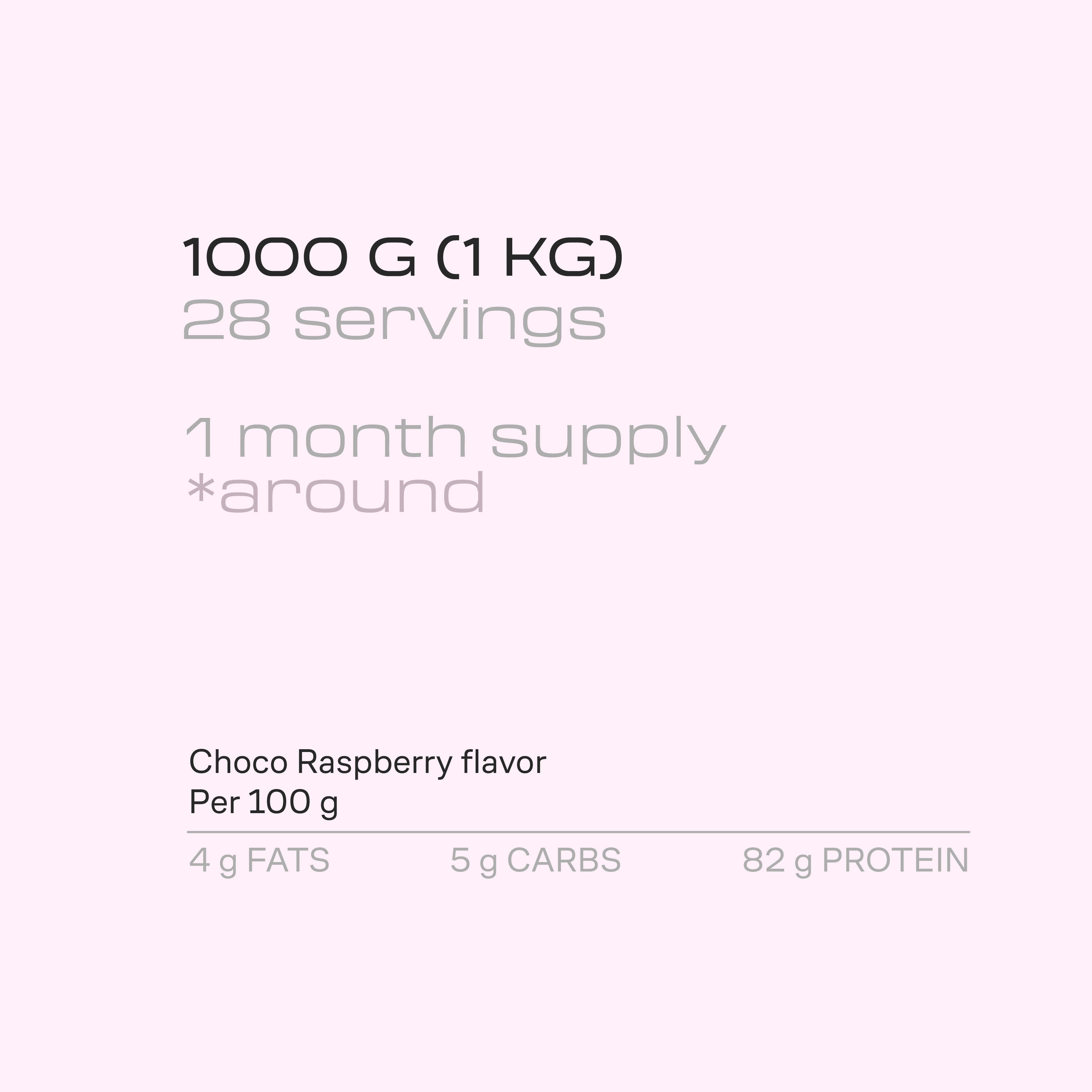 Hydro Protein - 1 Kg - Choco Raspberry