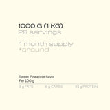 Hydro Protein - 1 Kg - Sweet Pineapple