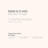 Hydro Protein - 1 Kg - Yogurt Peach