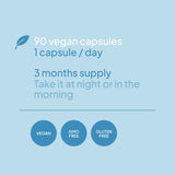 Magnesium Bisglycinate + Vitamin B6 - 90 Caps - 90 Servings