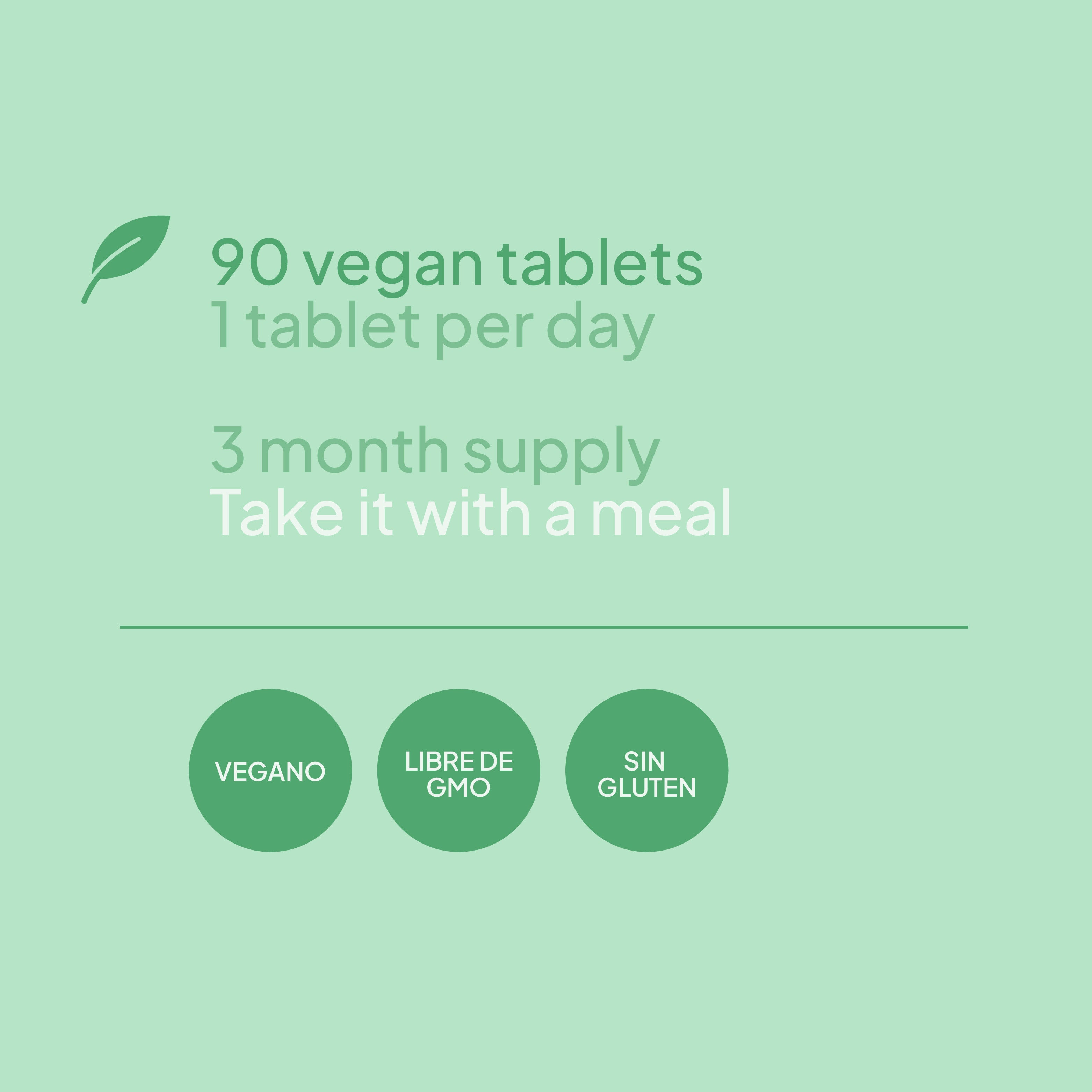 Vitamin Complex multivitamin and mineral - 90 Caps