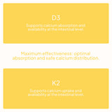 Vitamin D3 + K2 - 60 Caps - 60 Servicios