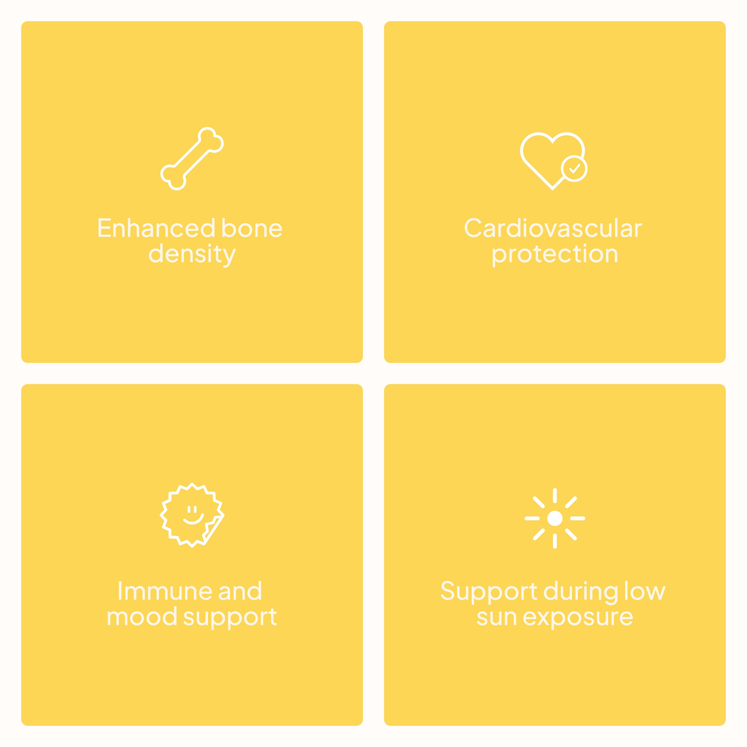 Vitamin D3 + K2 - 60 Caps - 60 Servicios