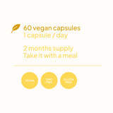 Vitamin D3 + K2 - 60 Caps - 60 Servicios