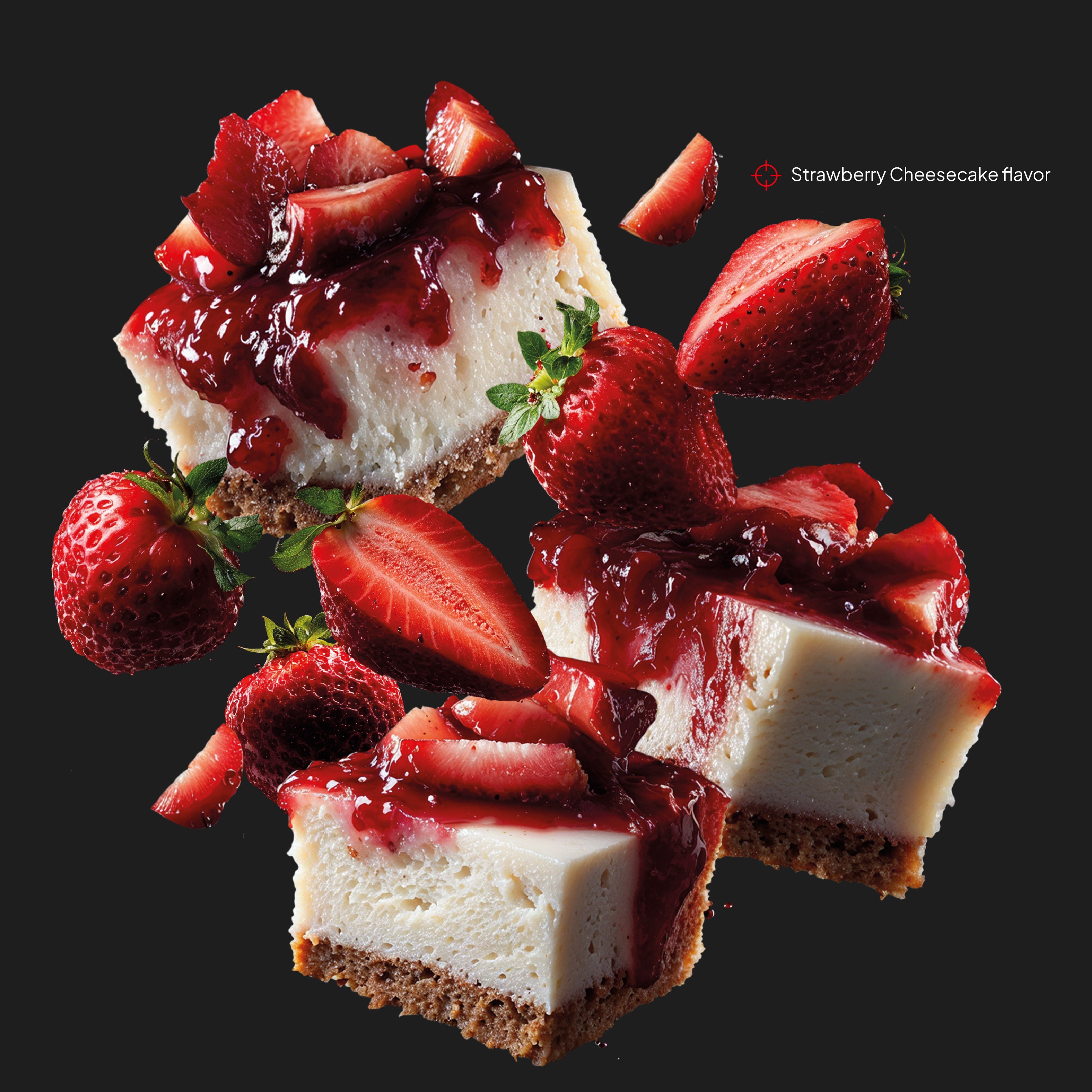 Whey Pro Concentrate - 1 Kg - Strawberry Cheesecake