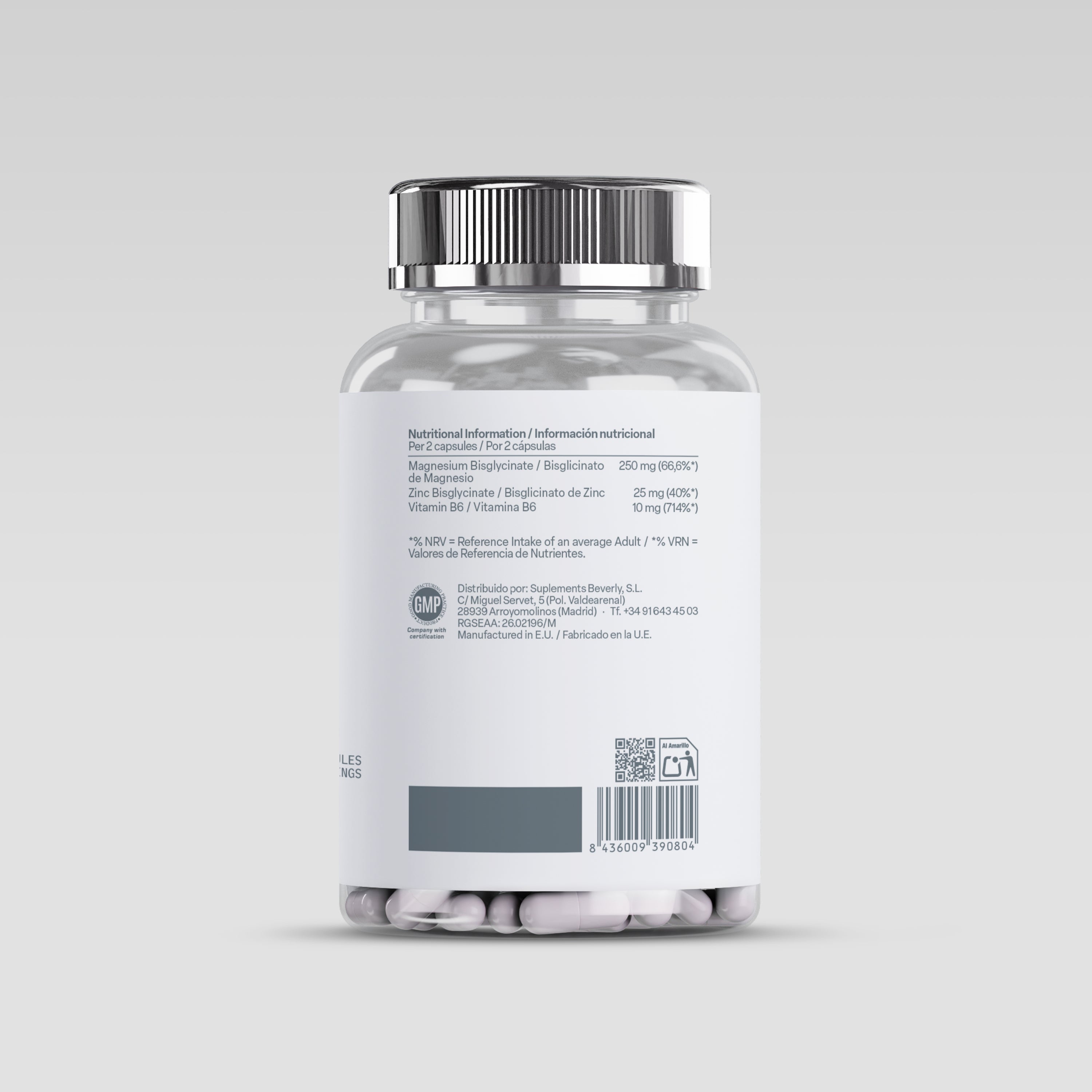 ZMA + Vitamine B6 - 60 Caplets - 60 Portions