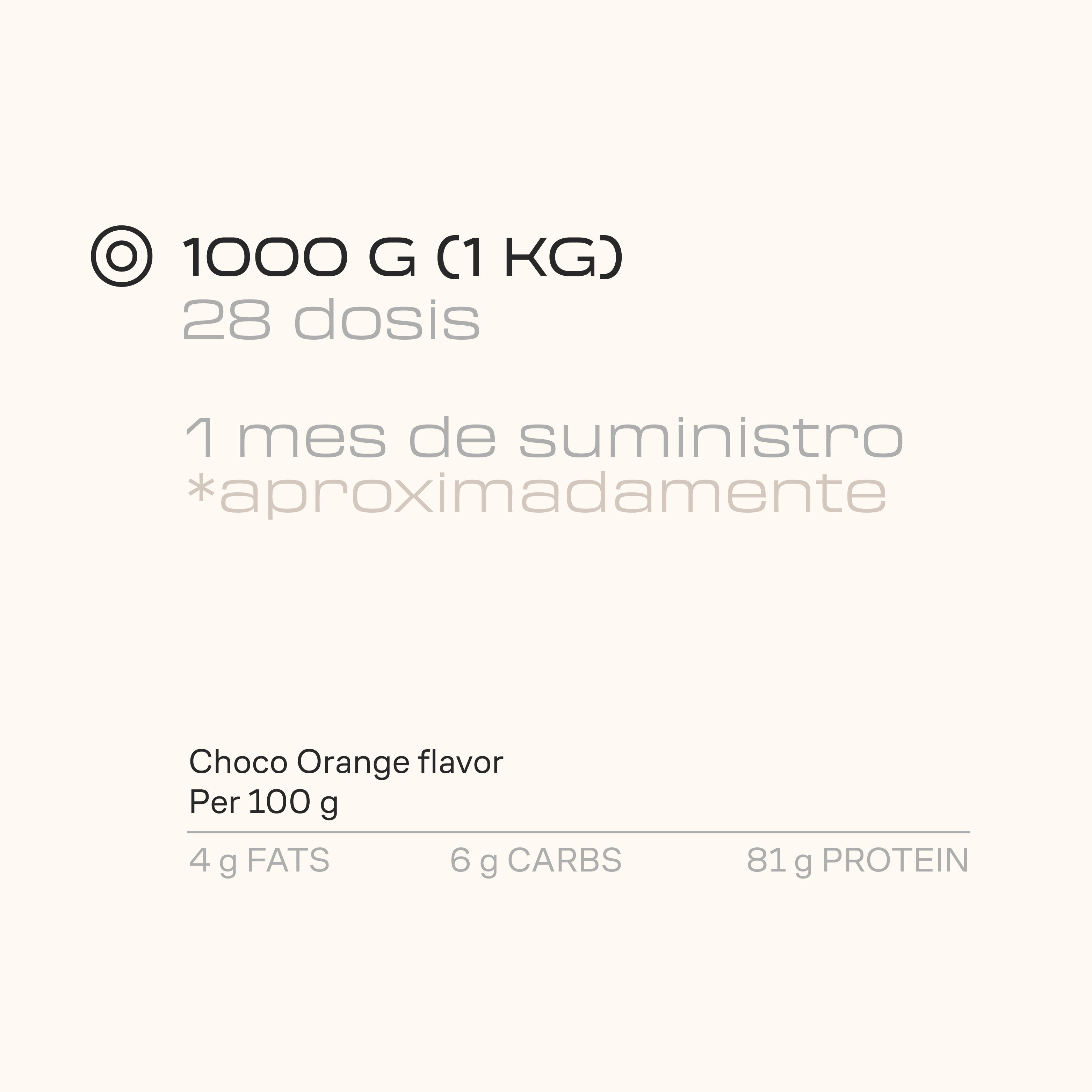 Hydro Protein - 1 Kg - Choco Orange