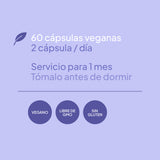 Sleep Balance - Pasiflora + Melatonina - 60 Caps - 30 Servicios