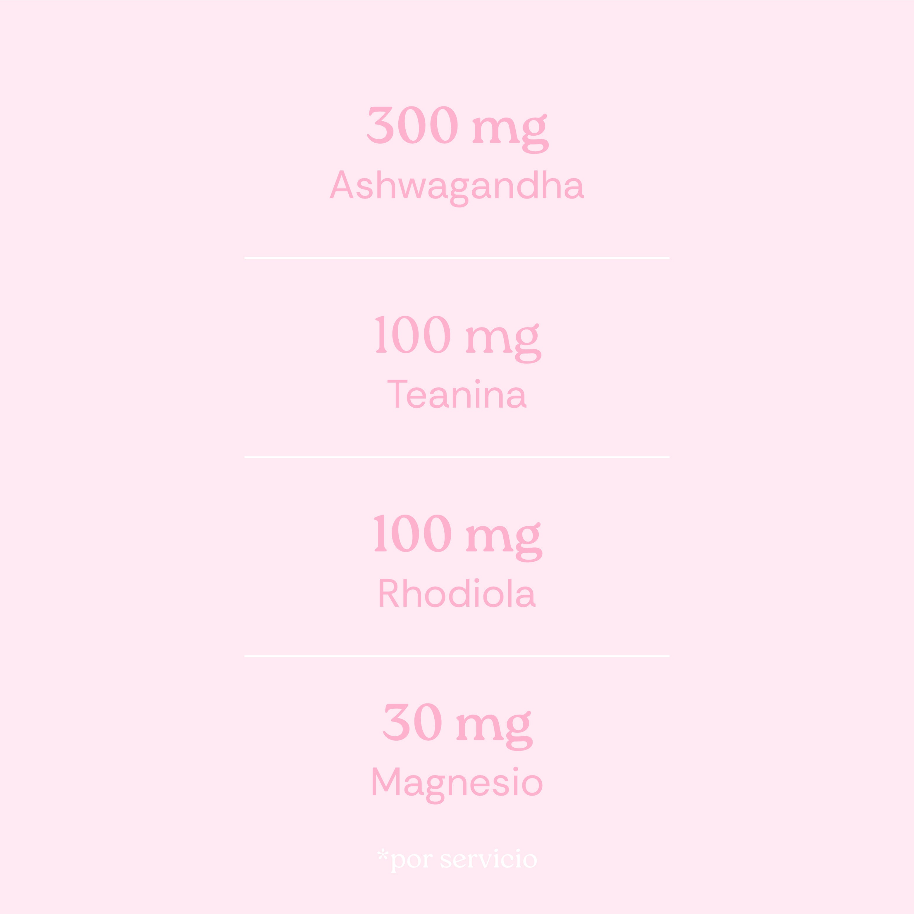 Ashwagandha For Her KSM-66 + Magnesio, L-Teanina & Rhodiola - 60 Caps