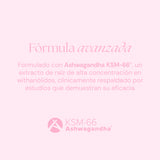 Ashwagandha For Her KSM-66 + Magnesio, L-Teanina & Rhodiola - 60 Caps