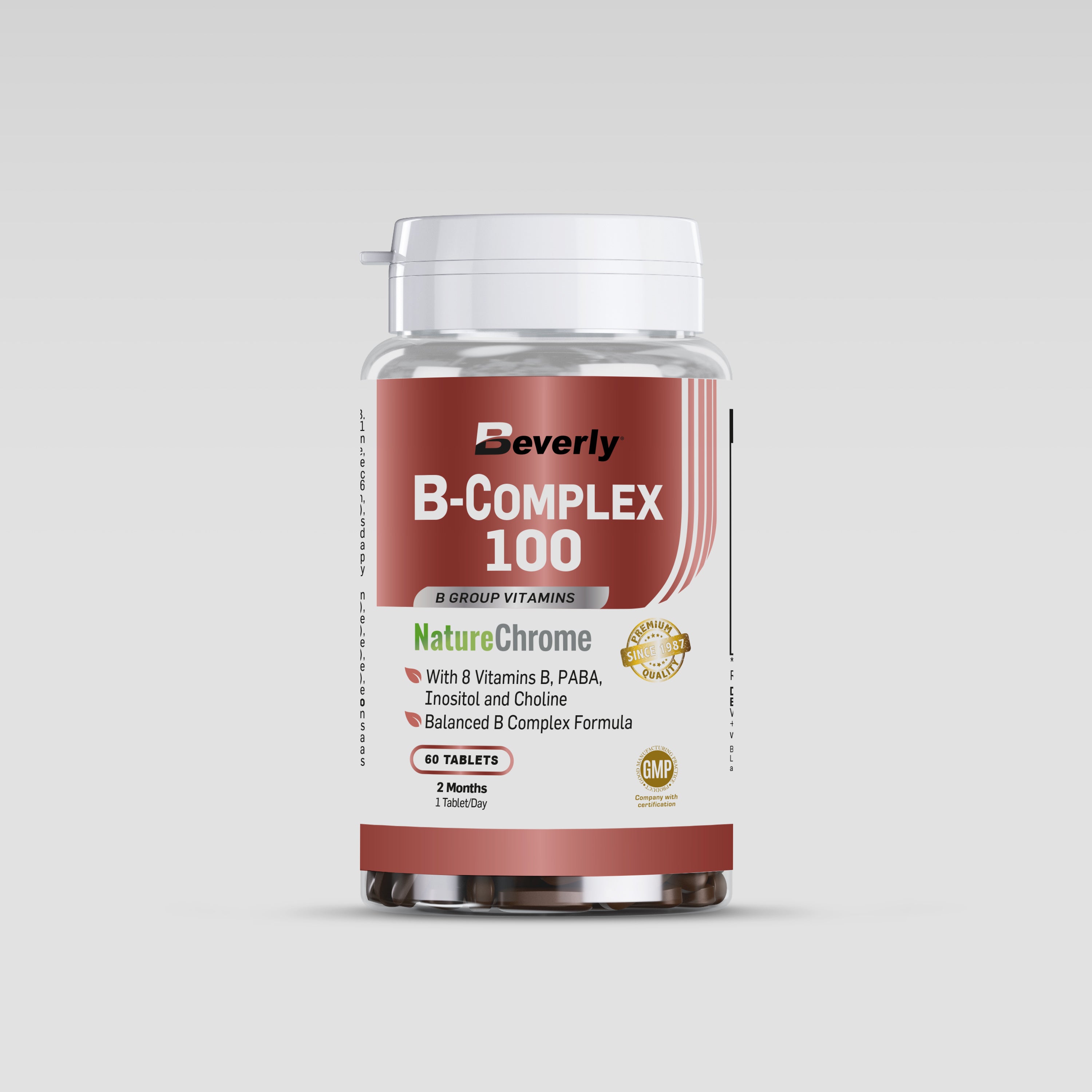 B-Complex - 60 Caplets - 60 Servings