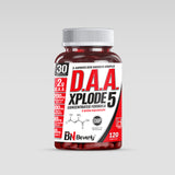 DAA - D-Aspartic Acid - 120 Caplets - 30 Servings