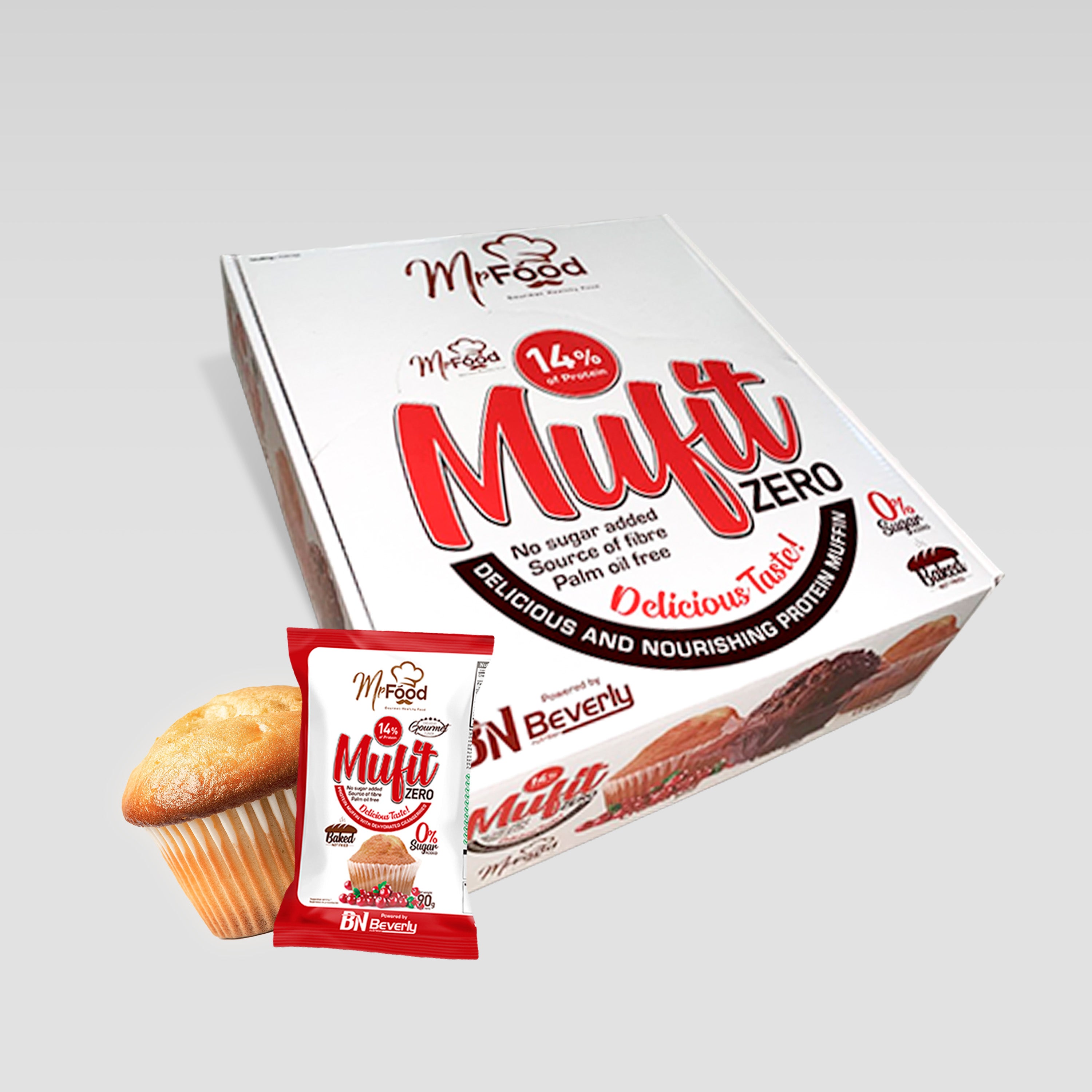 Mufit - Protein Muffins - 24 Uds - Arándanos