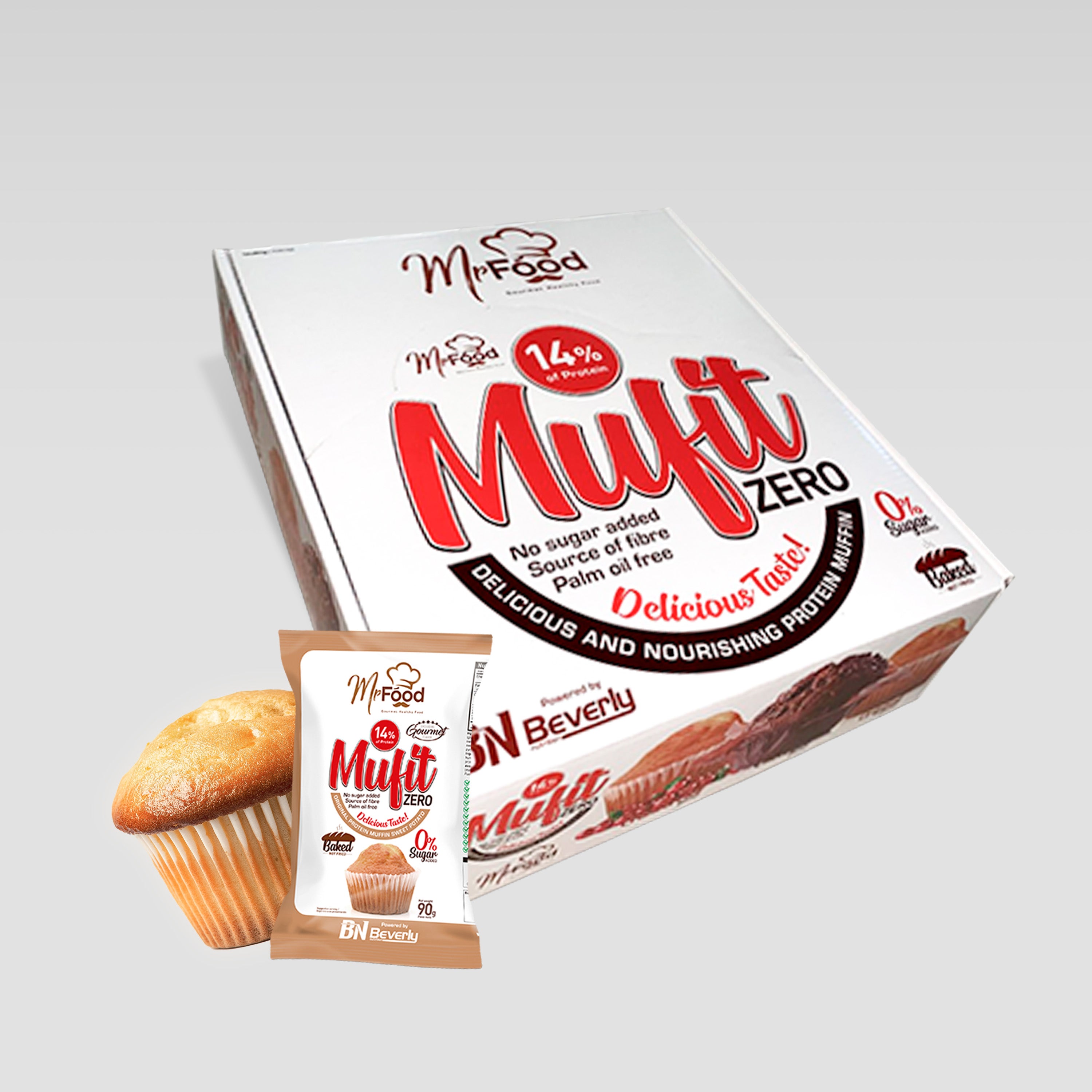 Mufit - Protein Muffins - 24 Uds - Original