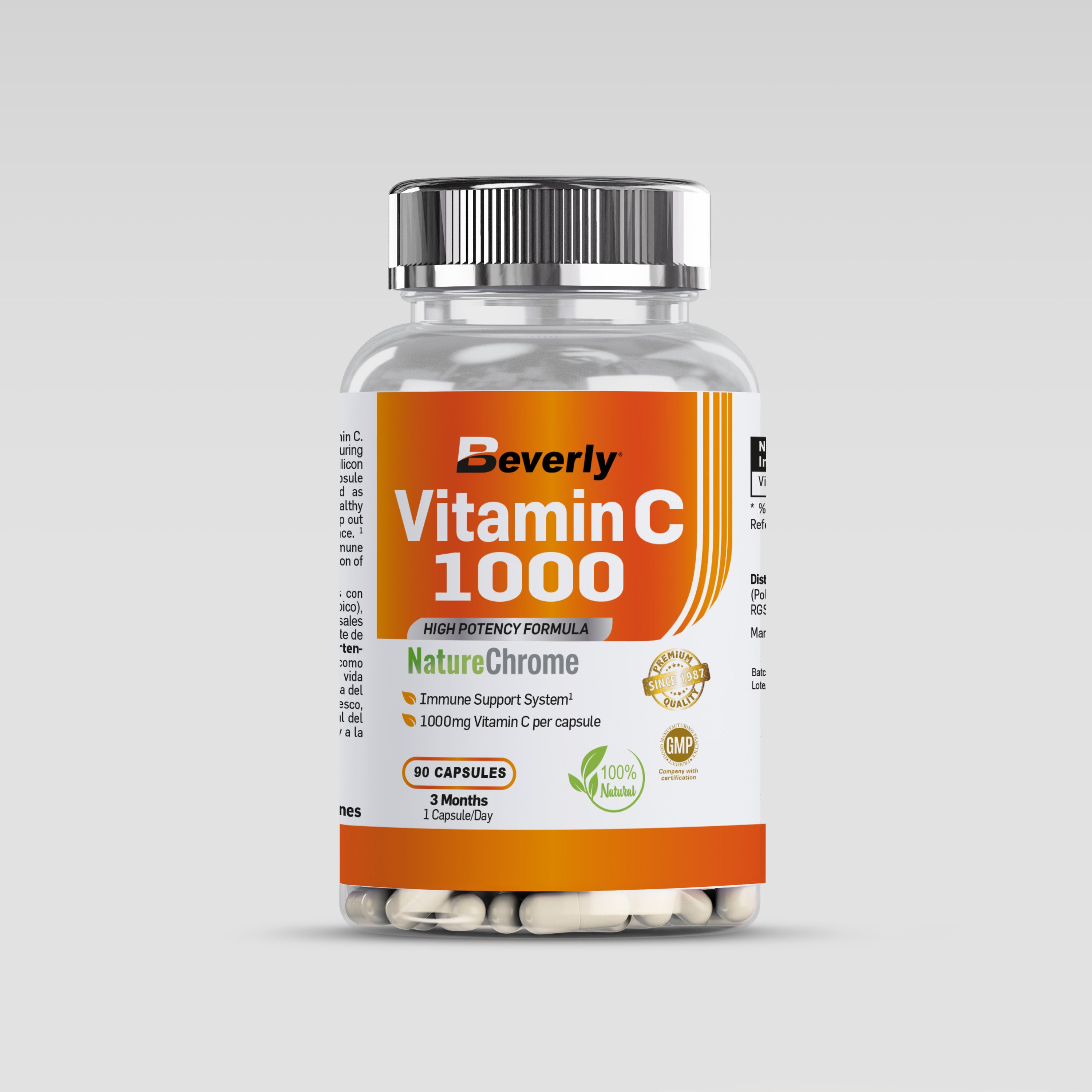 Vitamin C - 90 Caplets - 90 Servings