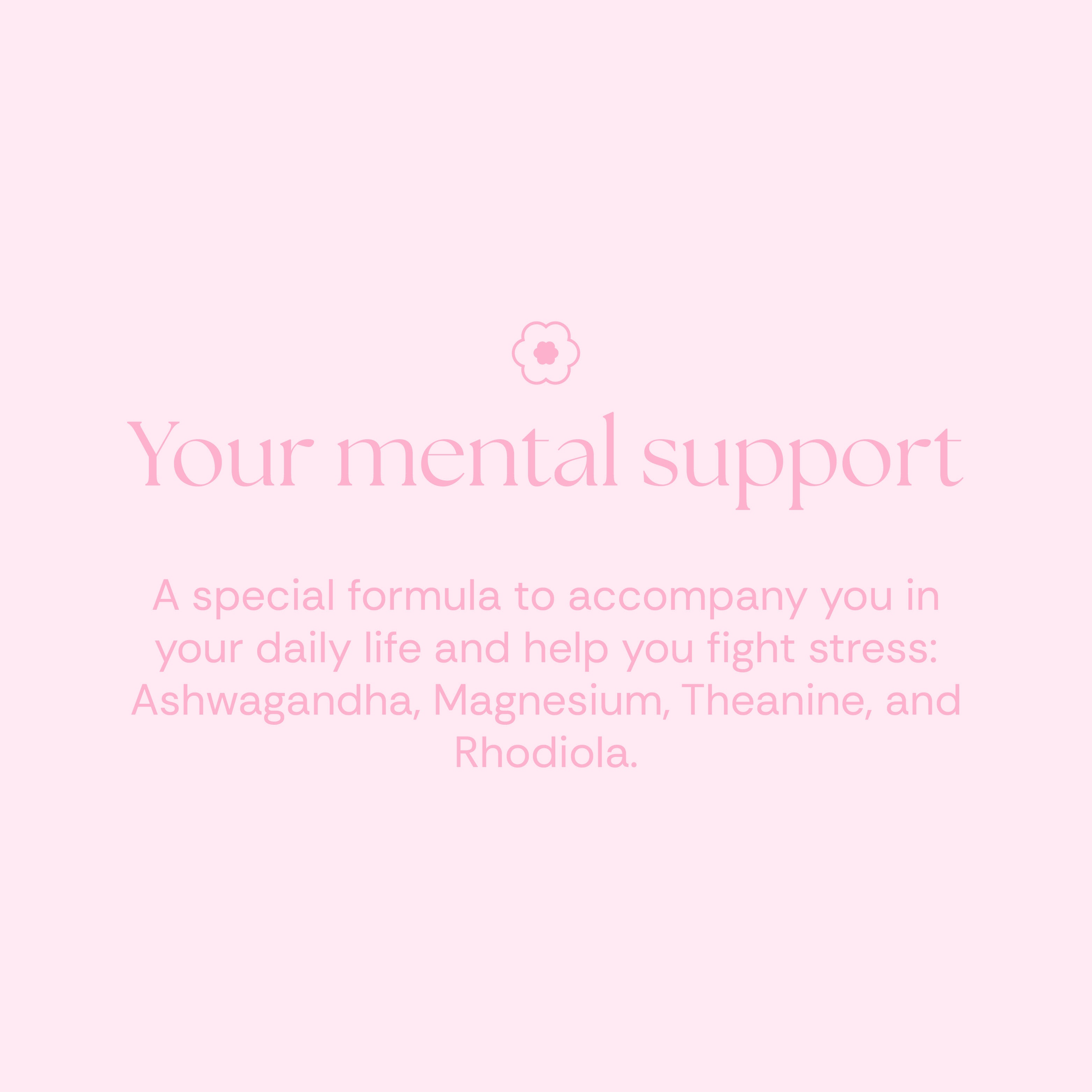 Ashwagandha pour elle KSM-66 + Magnésium, L-Théanine et Rhodiola - 60 gélules