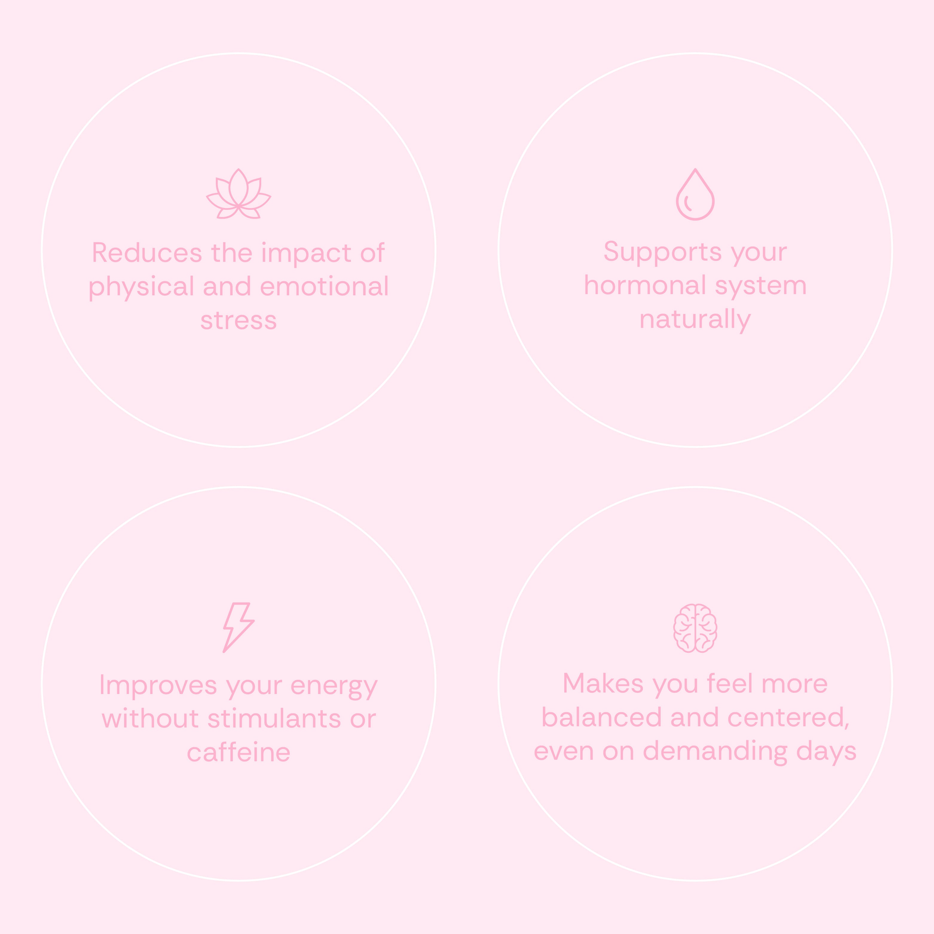 Ashwagandha pour elle KSM-66 + Magnésium, L-Théanine et Rhodiola - 60 gélules