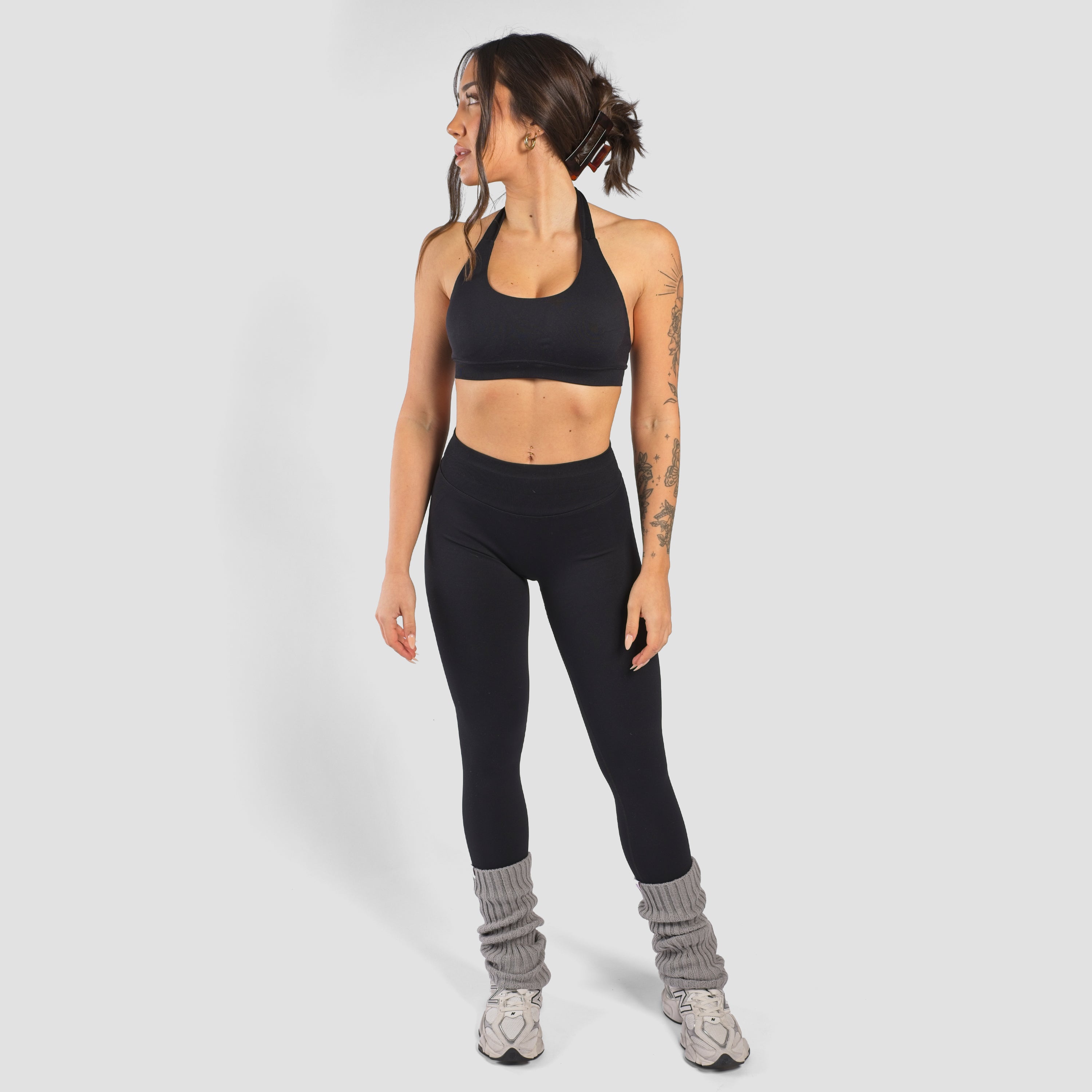 Leggins Daily de tiro medio - Black