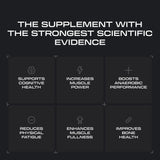 Créatine monohydrate Creapure® - 300 g - Cerise