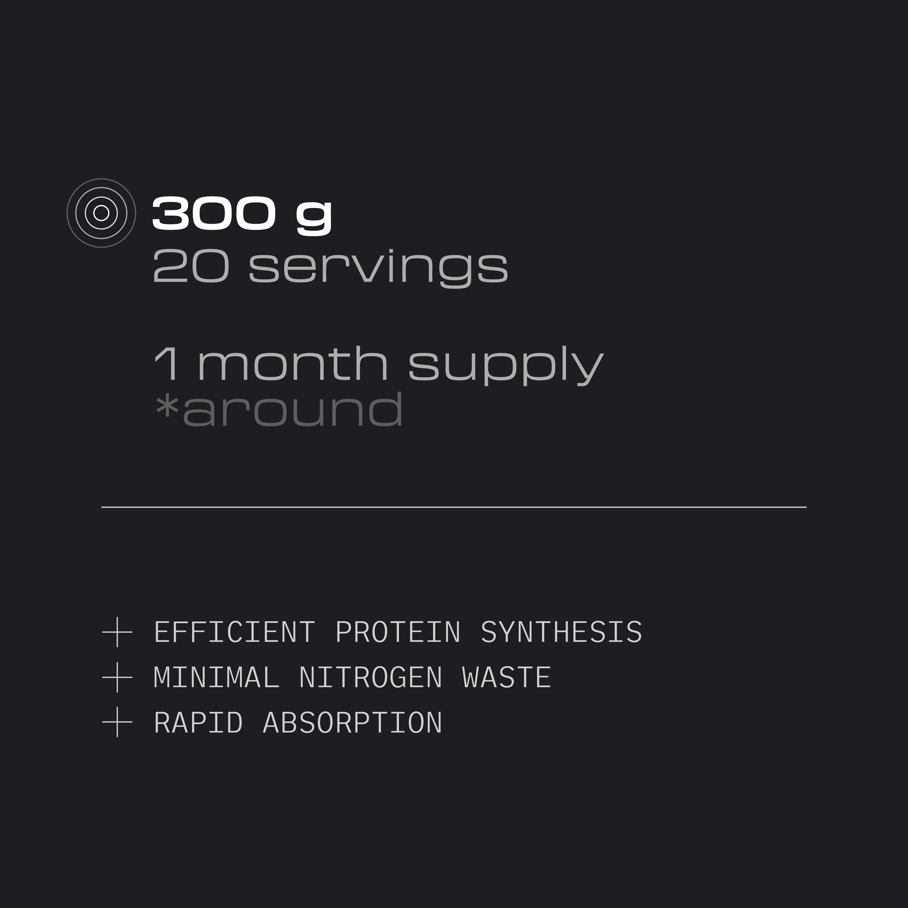 MAP - Essential Amino Acids - 300 g - Blue Lollipop