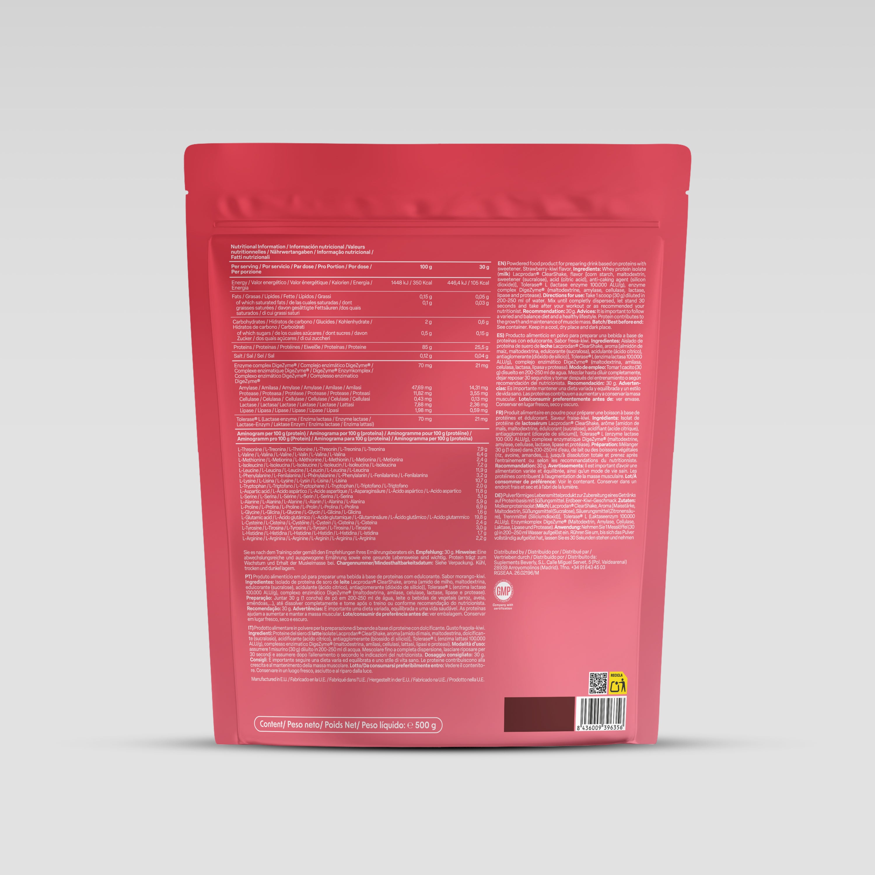 Protéine Clear Isolate - 500 g