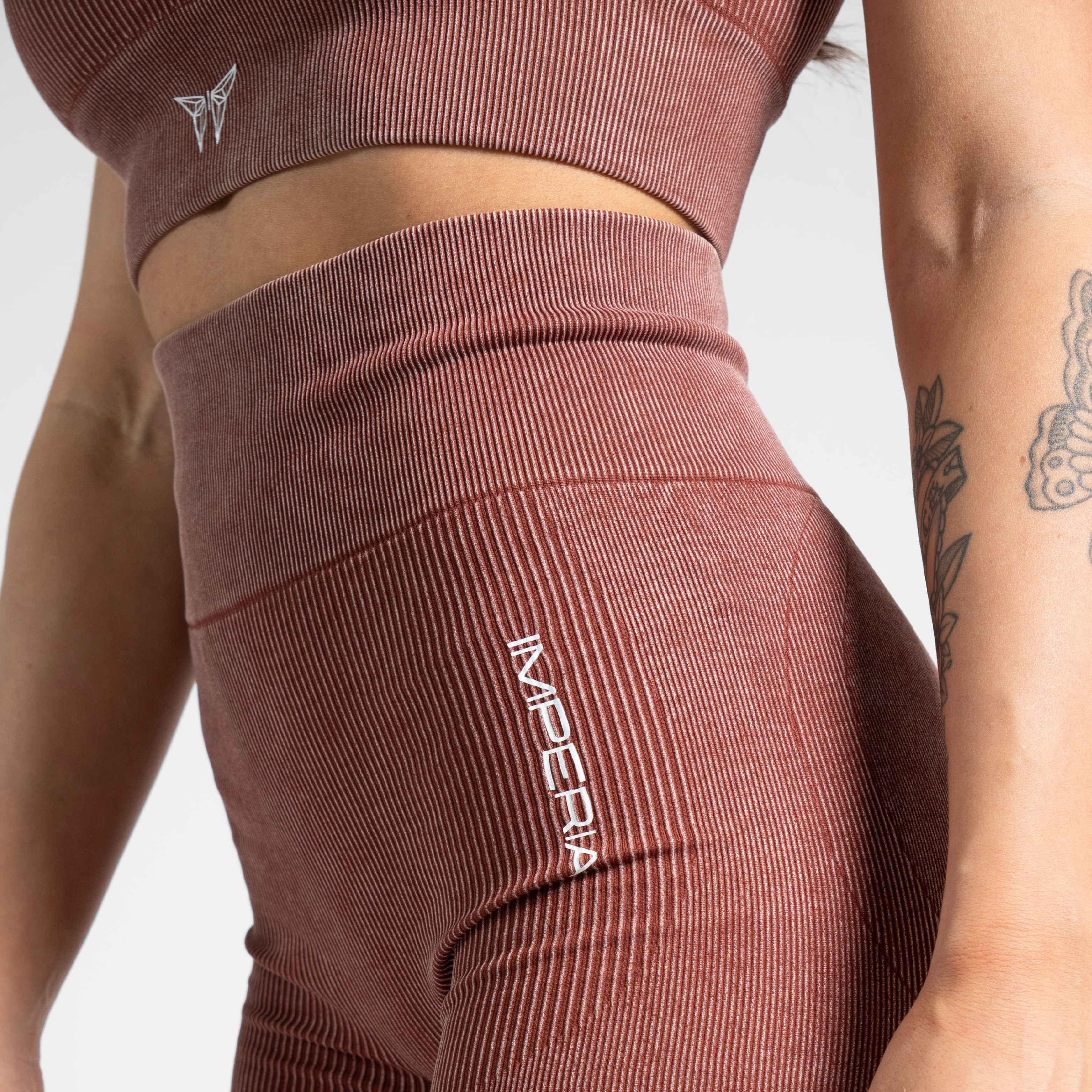 Short Marrón Denim - Imperia Collection